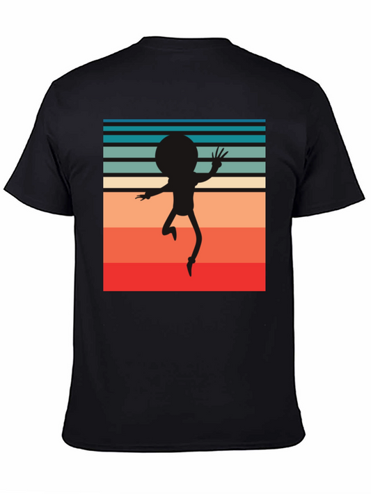 Retro Morty Silhouette T-Shirt