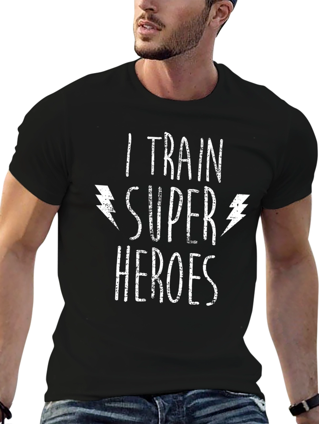 I Train Super Heroes Graphic T-Shirt