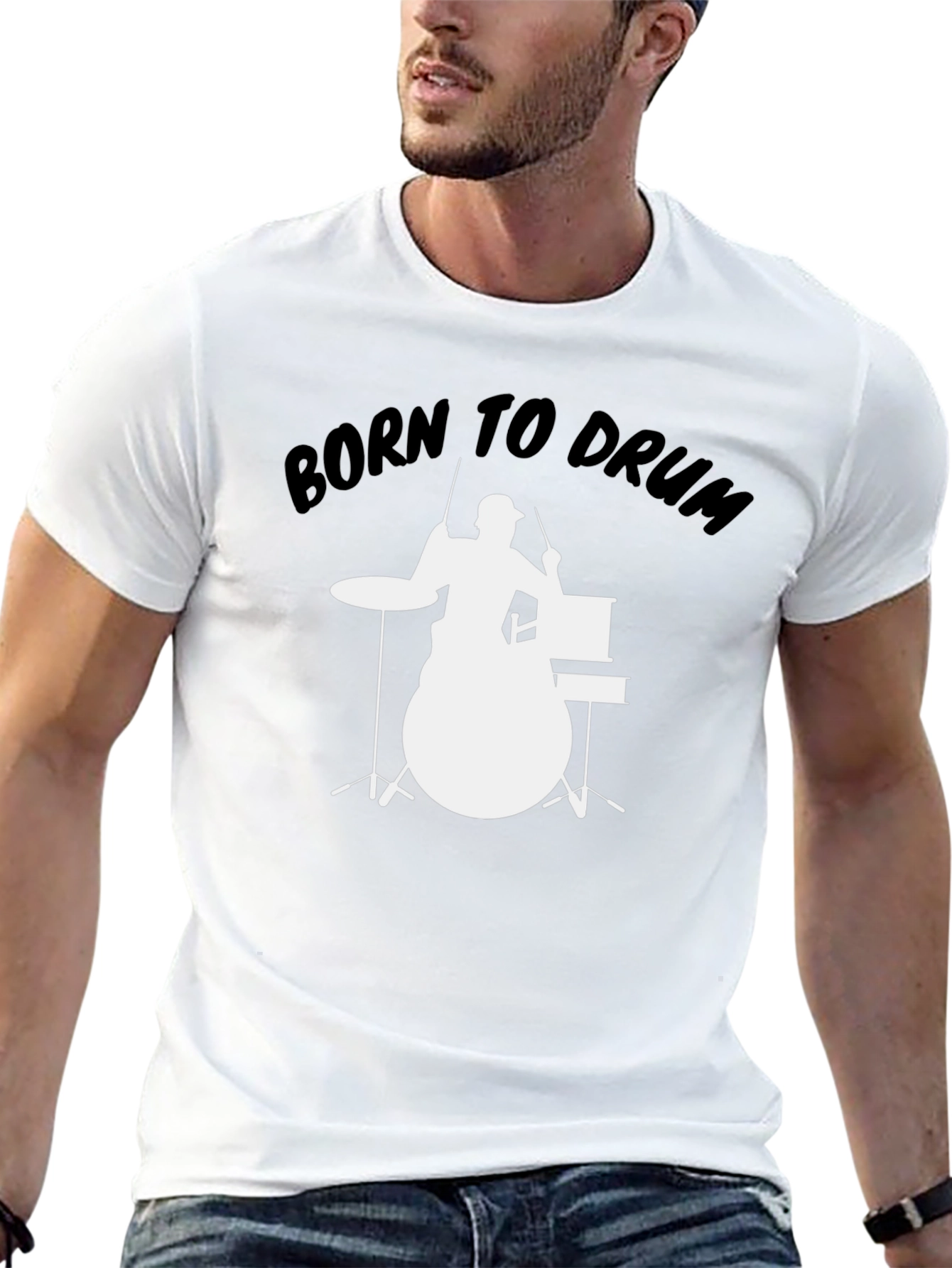 Born to Drum T-Shirt - Musician Tee