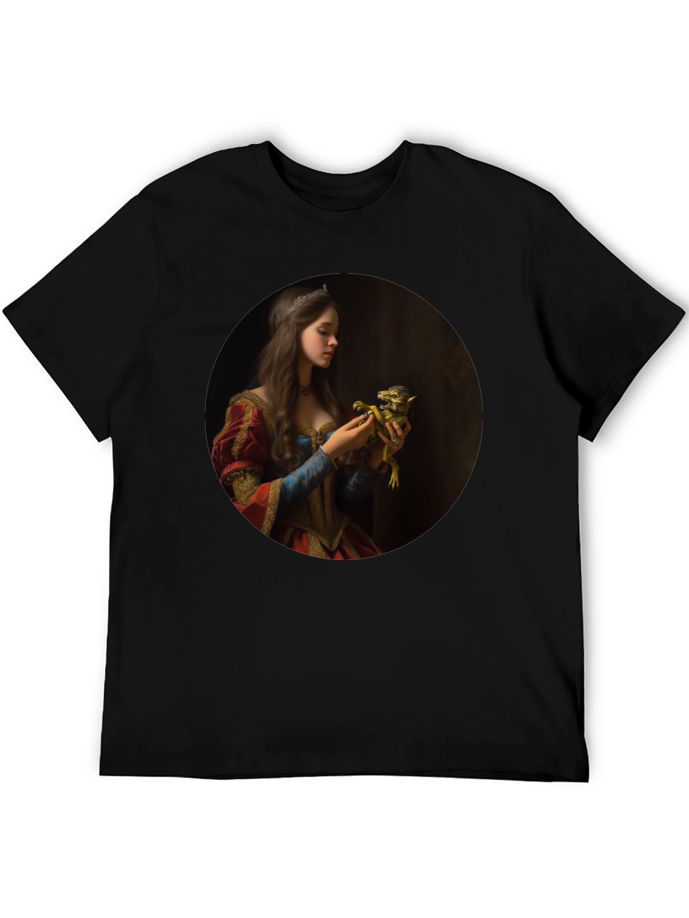 Enchanting Princess & Beast Graphic T-Shirt