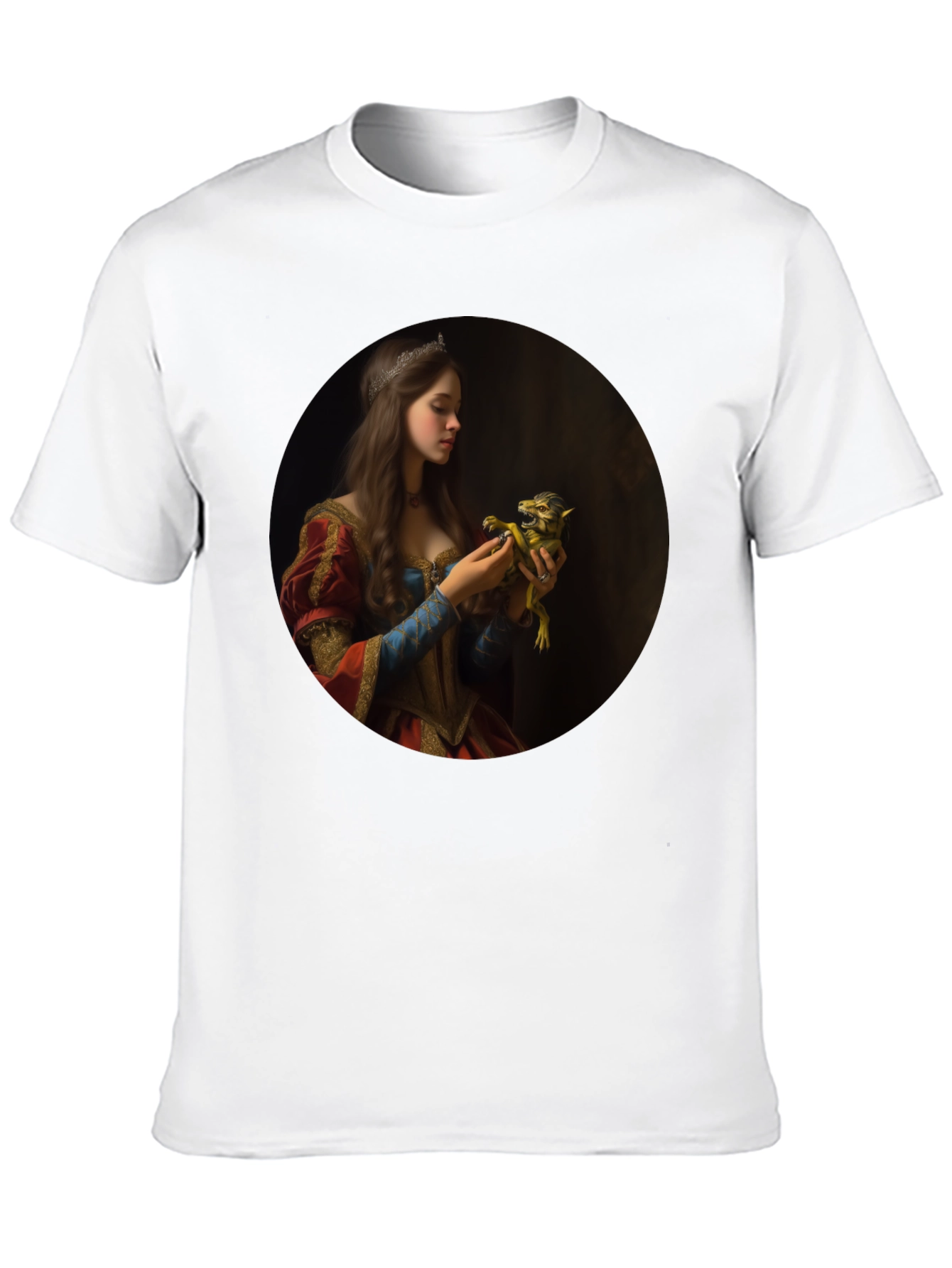 Enchanting Princess & Beast Graphic T-Shirt