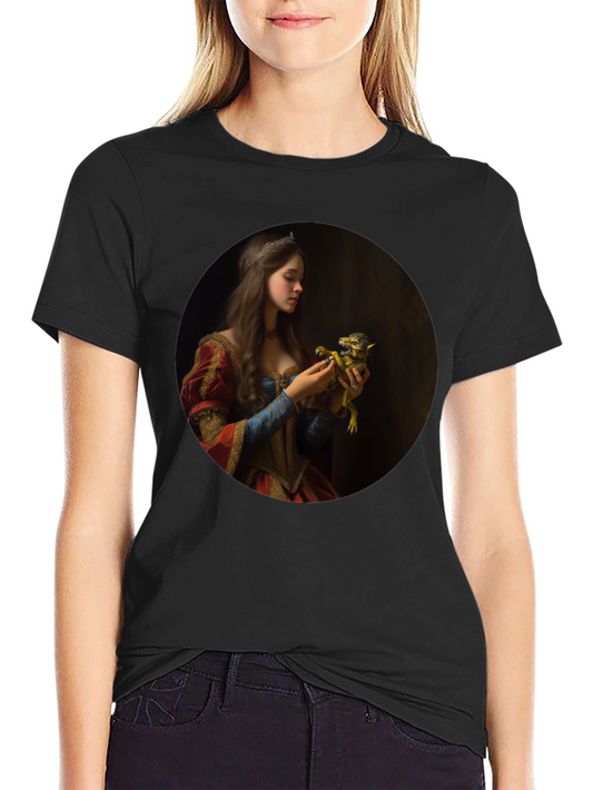 Enchanting Princess & Beast Graphic T-Shirt