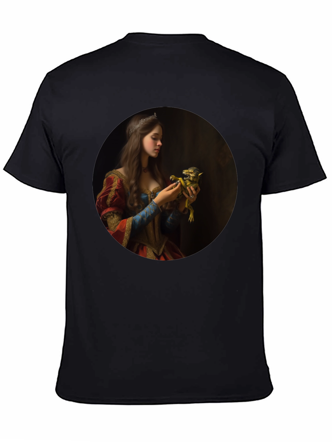 Enchanting Princess & Beast Graphic T-Shirt
