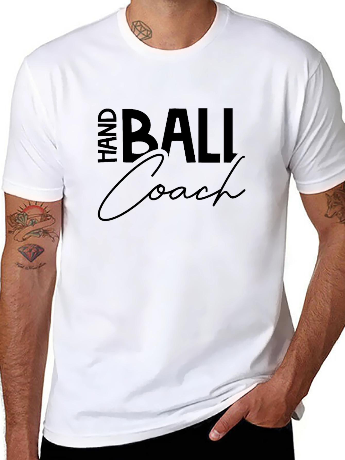 Handball Coach Tee - Stylish Sports Shirt