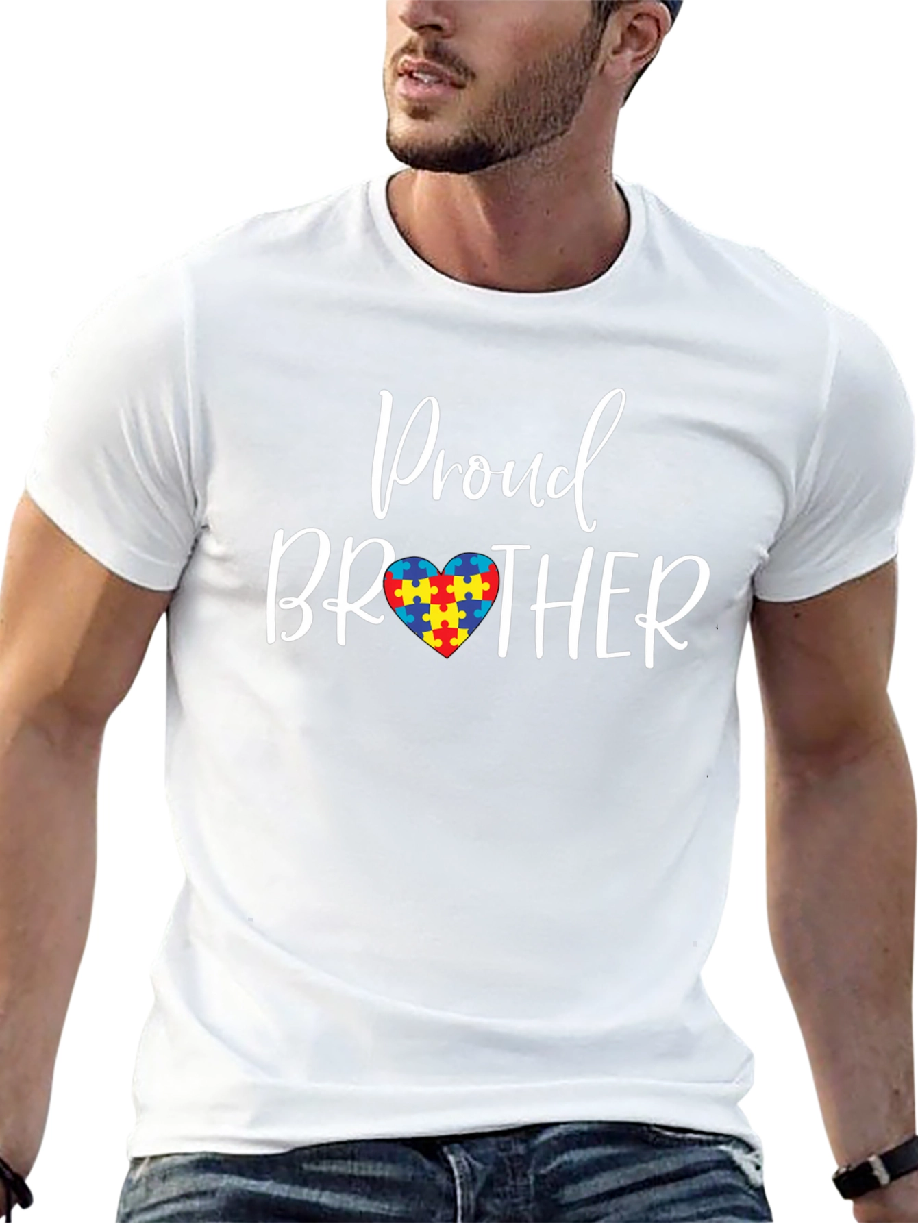 Proud Brother Autism Awareness T-Shirt