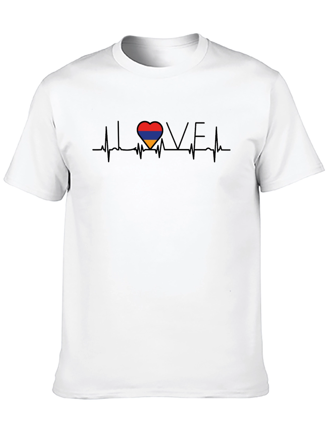 Armenia Love Heartbeat T-Shirt