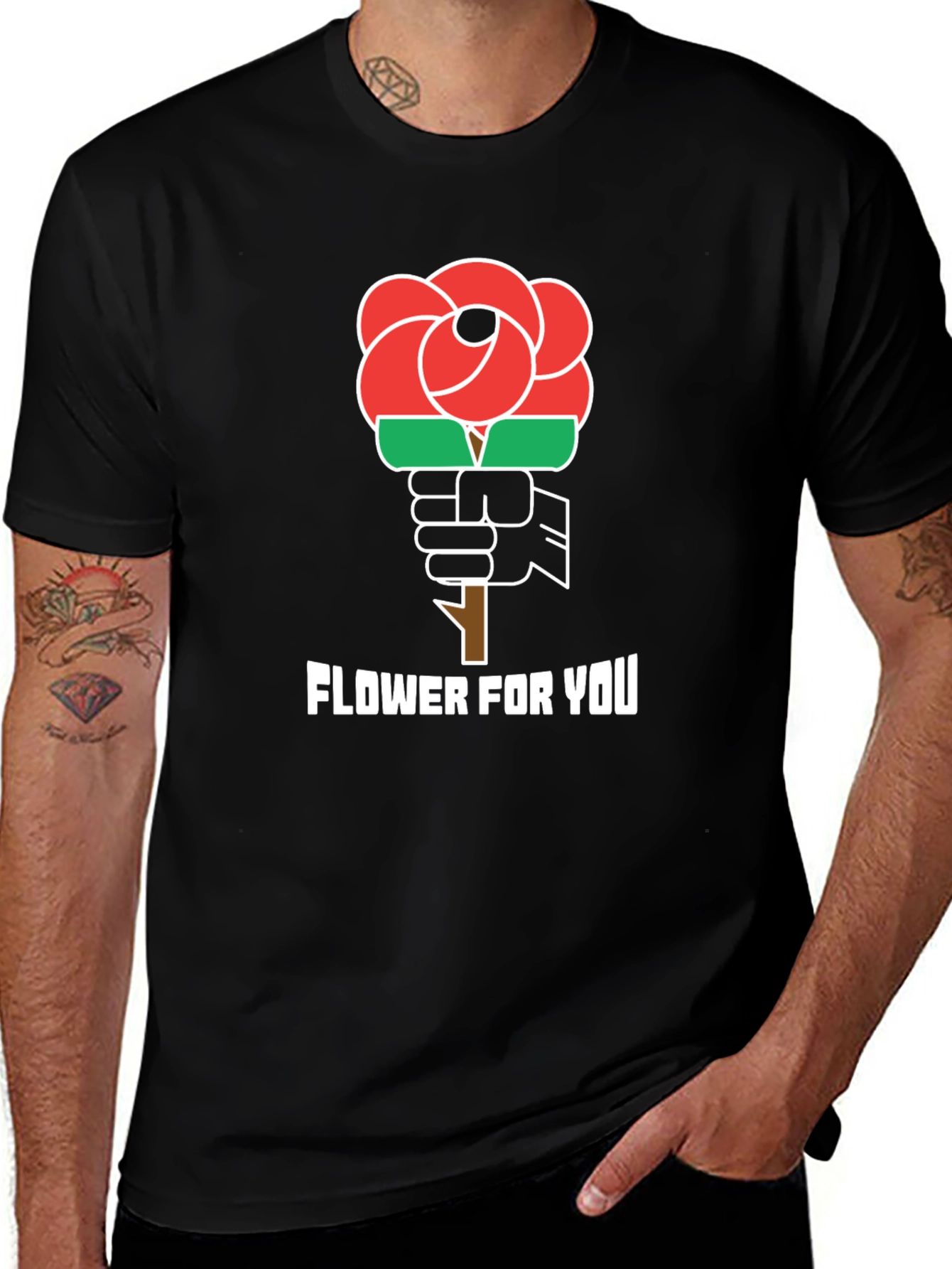 Flower For You Graphic Tee
