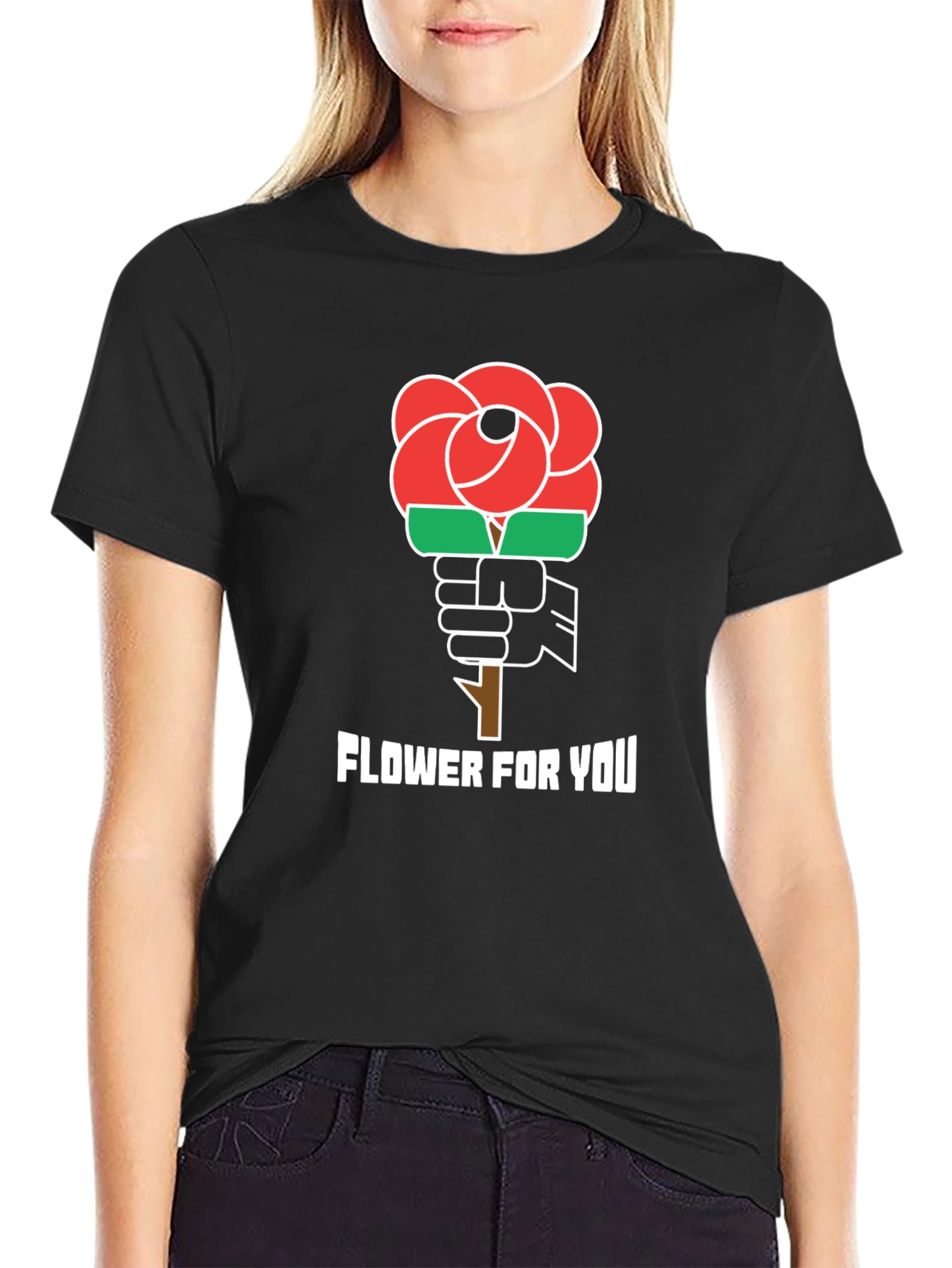 Flower For You Graphic Tee