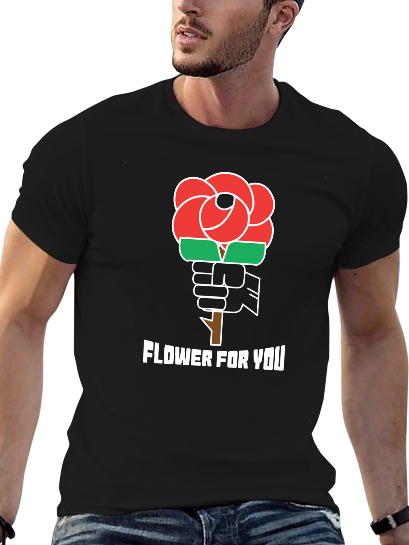 Flower For You Graphic Tee