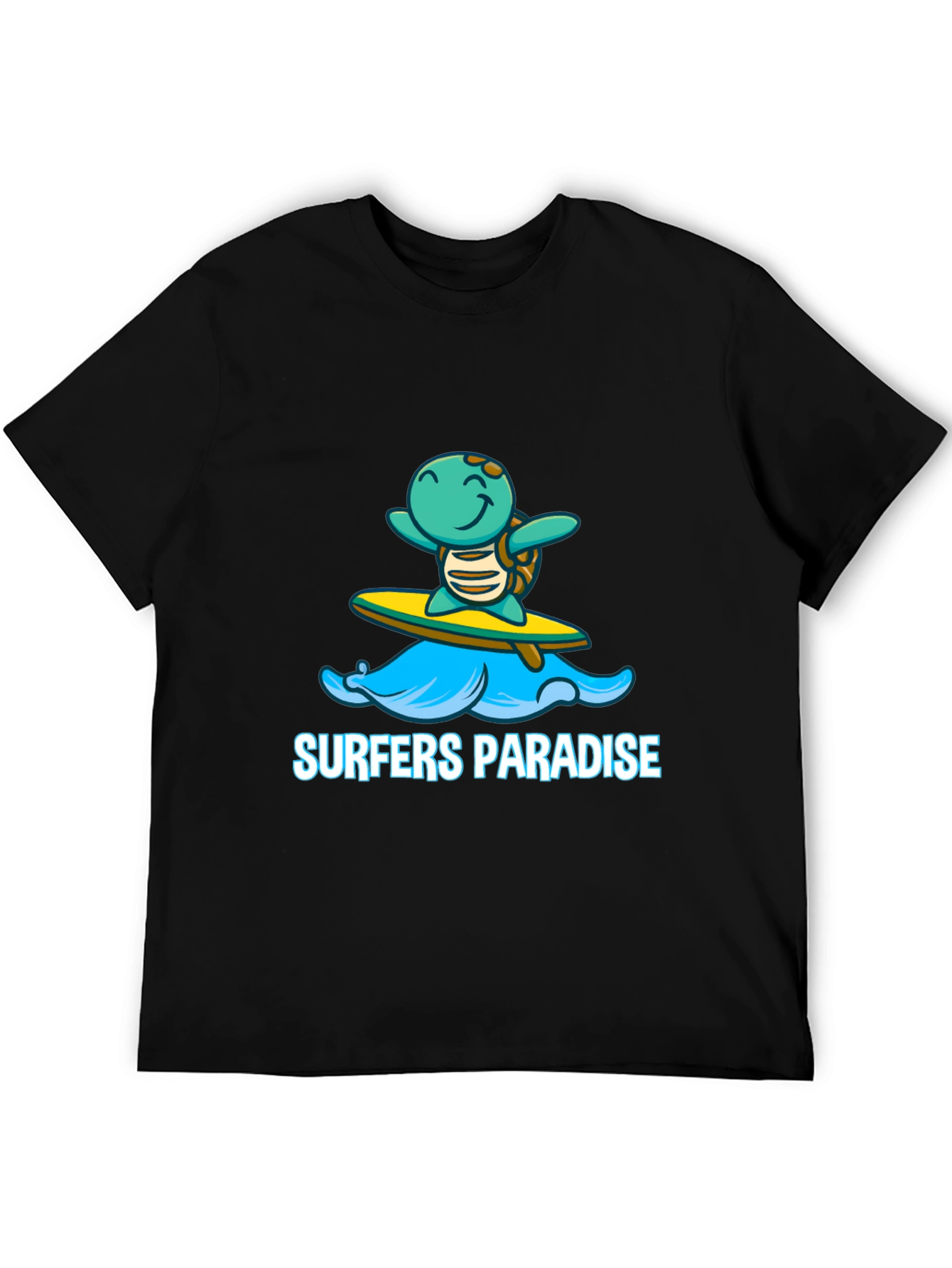 Surfer Turtle Graphic Tee - Surfs Up!