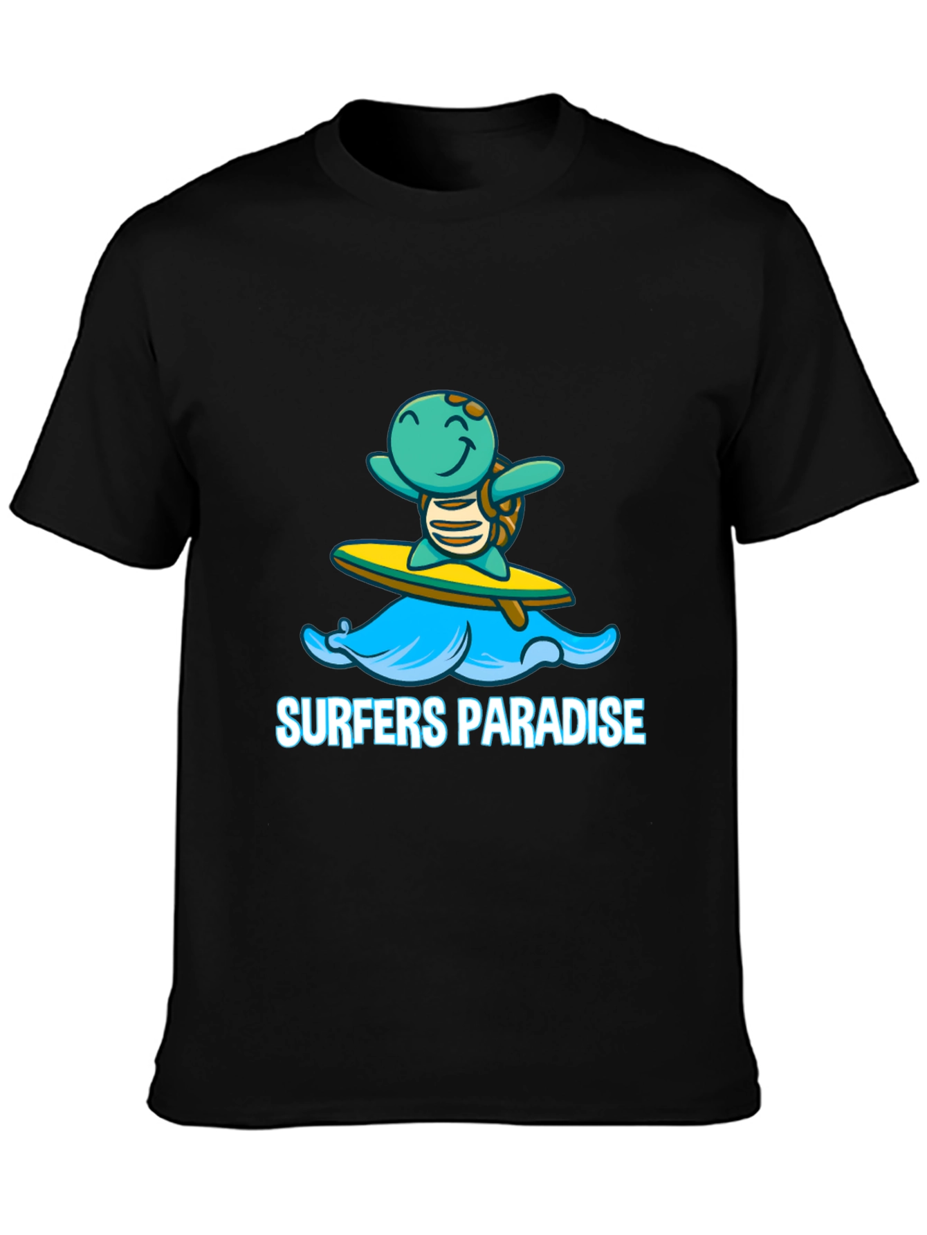 Surfer Turtle Graphic Tee - Surfs Up!