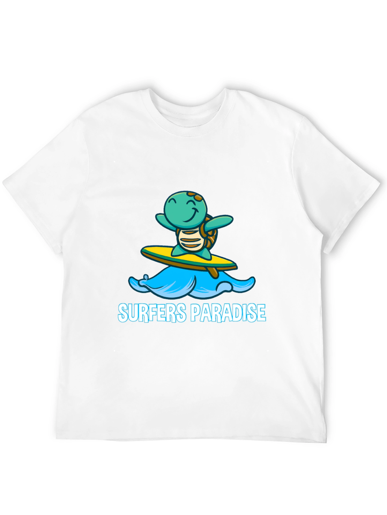 Surfer Turtle Graphic Tee - Surfs Up!