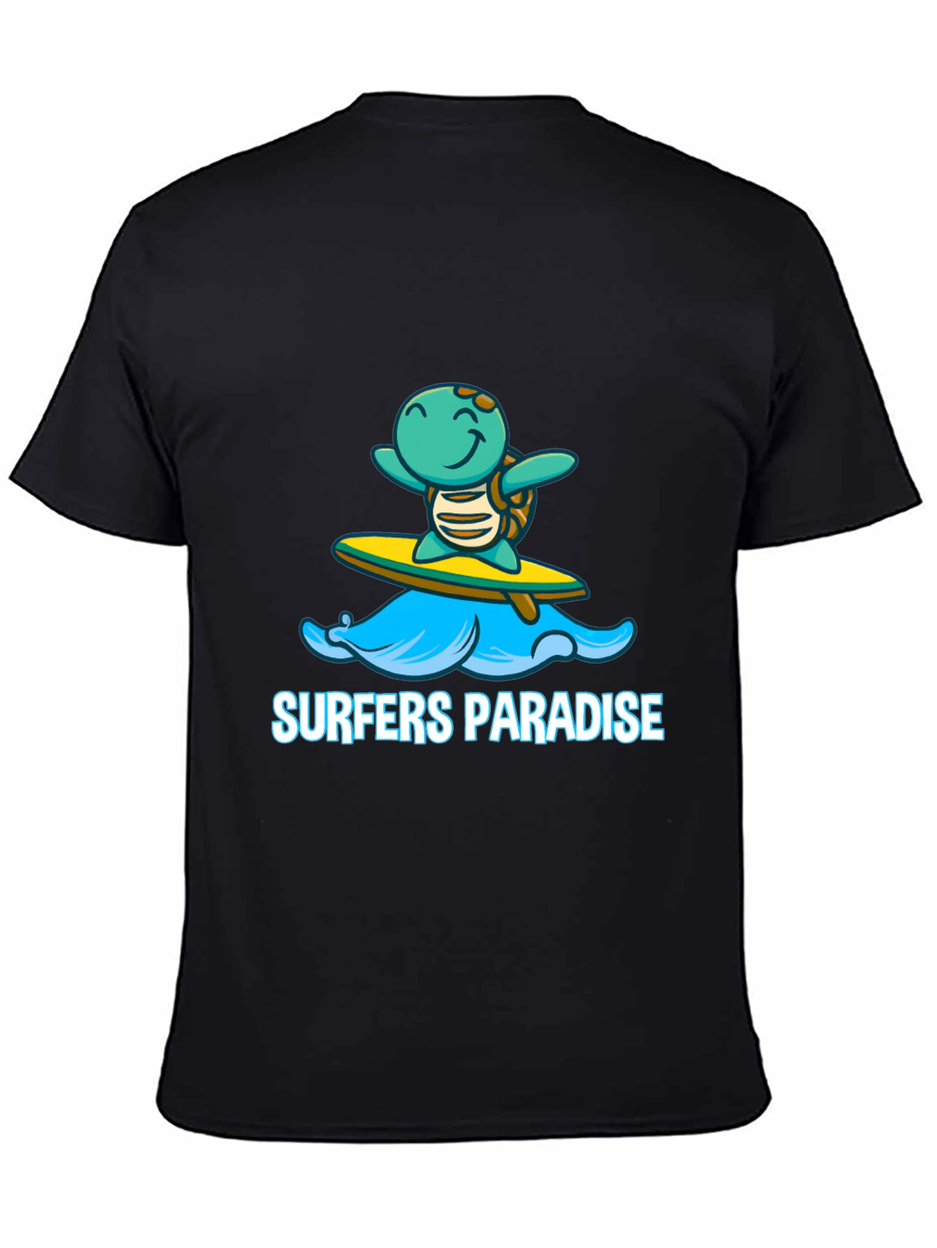 Surfer Turtle Graphic Tee - Surfs Up!
