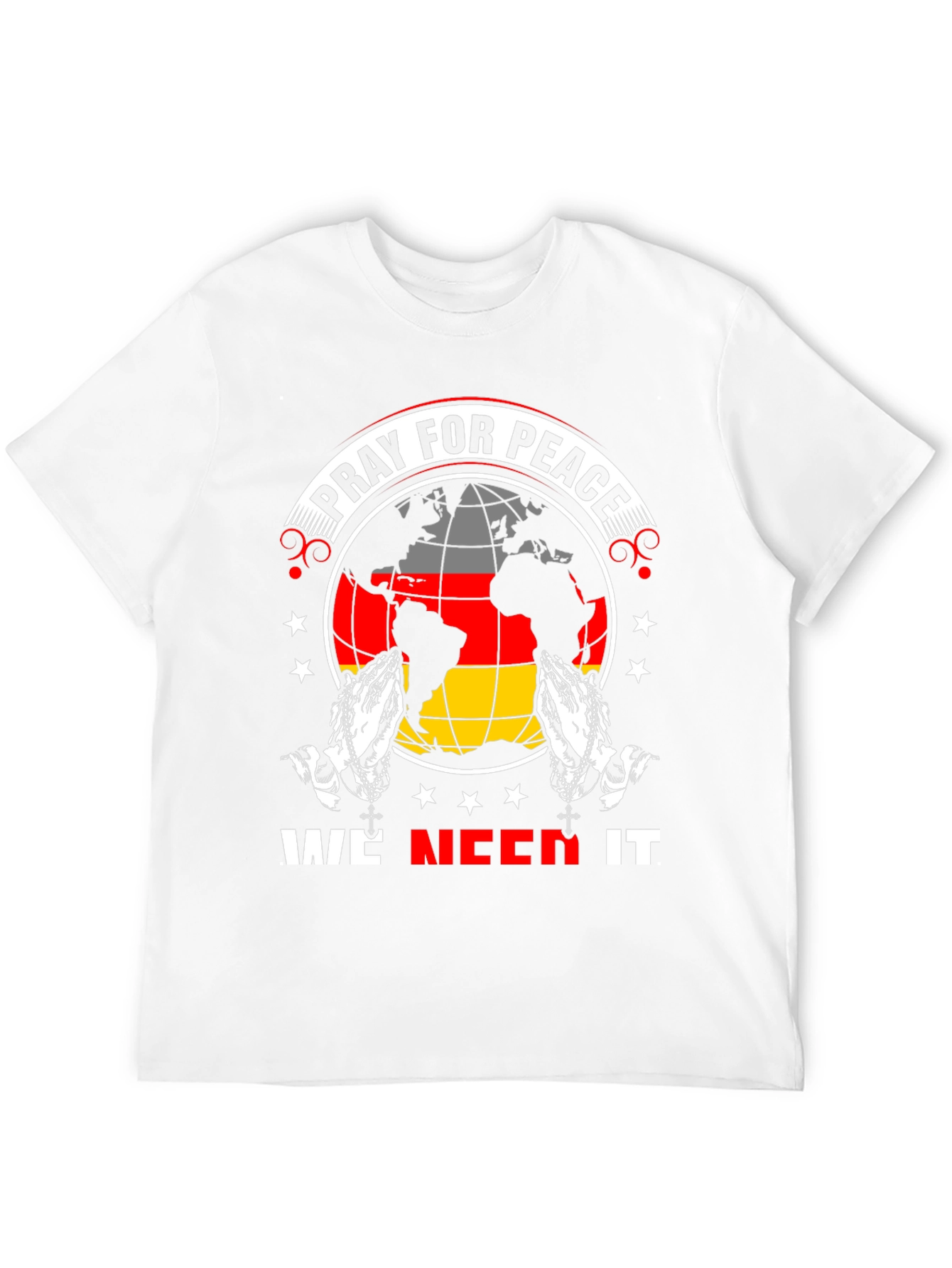 Pray For Peace Graphic T-Shirt