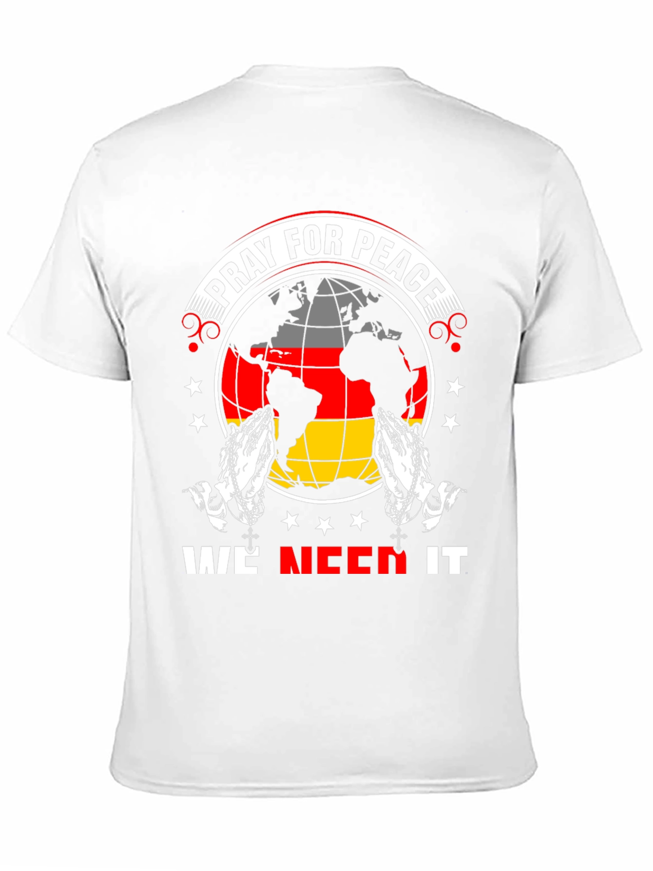 Pray For Peace Graphic T-Shirt