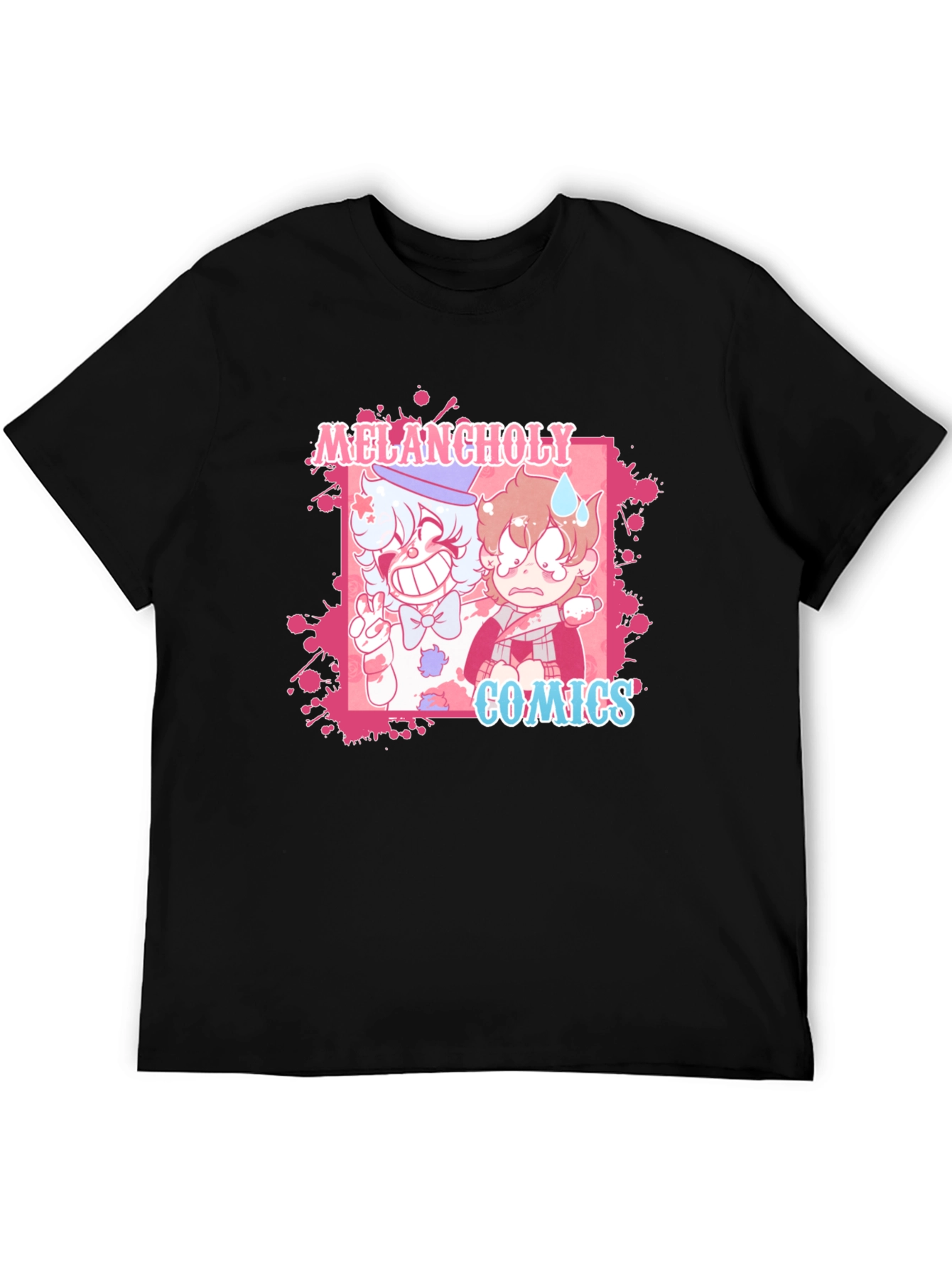 Melancholy Comics Graphic T-Shirt