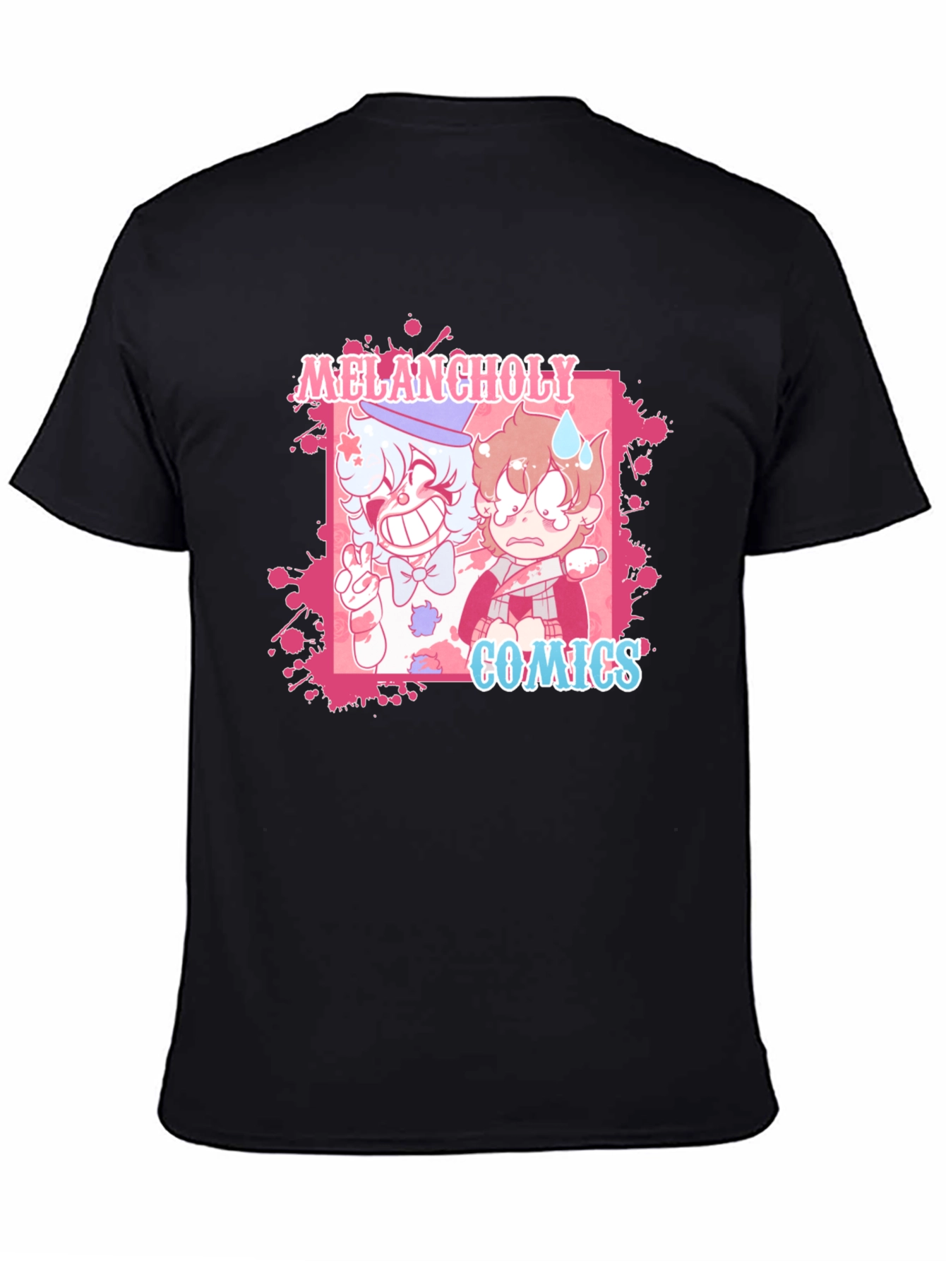 Melancholy Comics Graphic T-Shirt