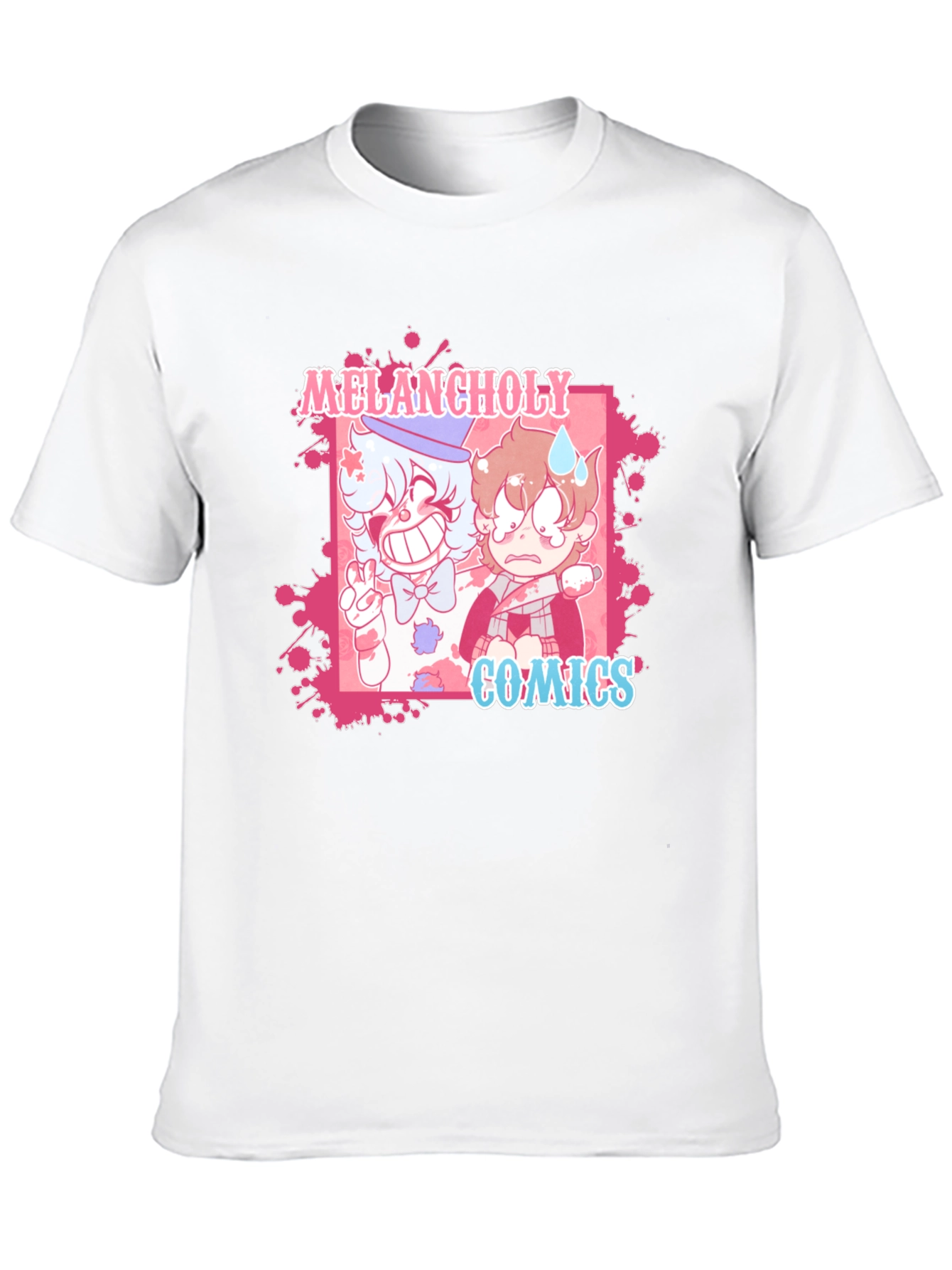 Melancholy Comics Graphic T-Shirt