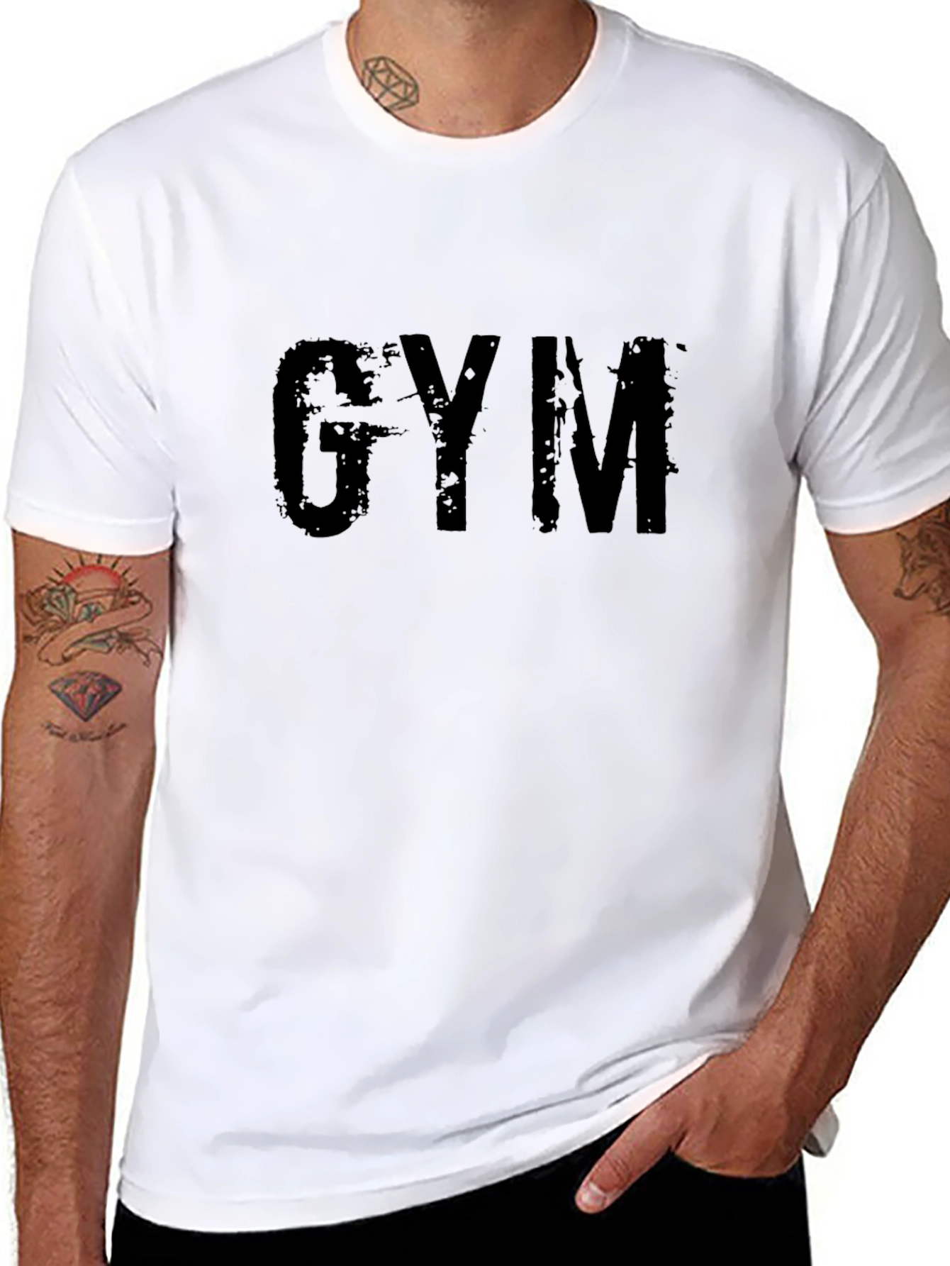 GYM Graphic Tee - Workout Apparel