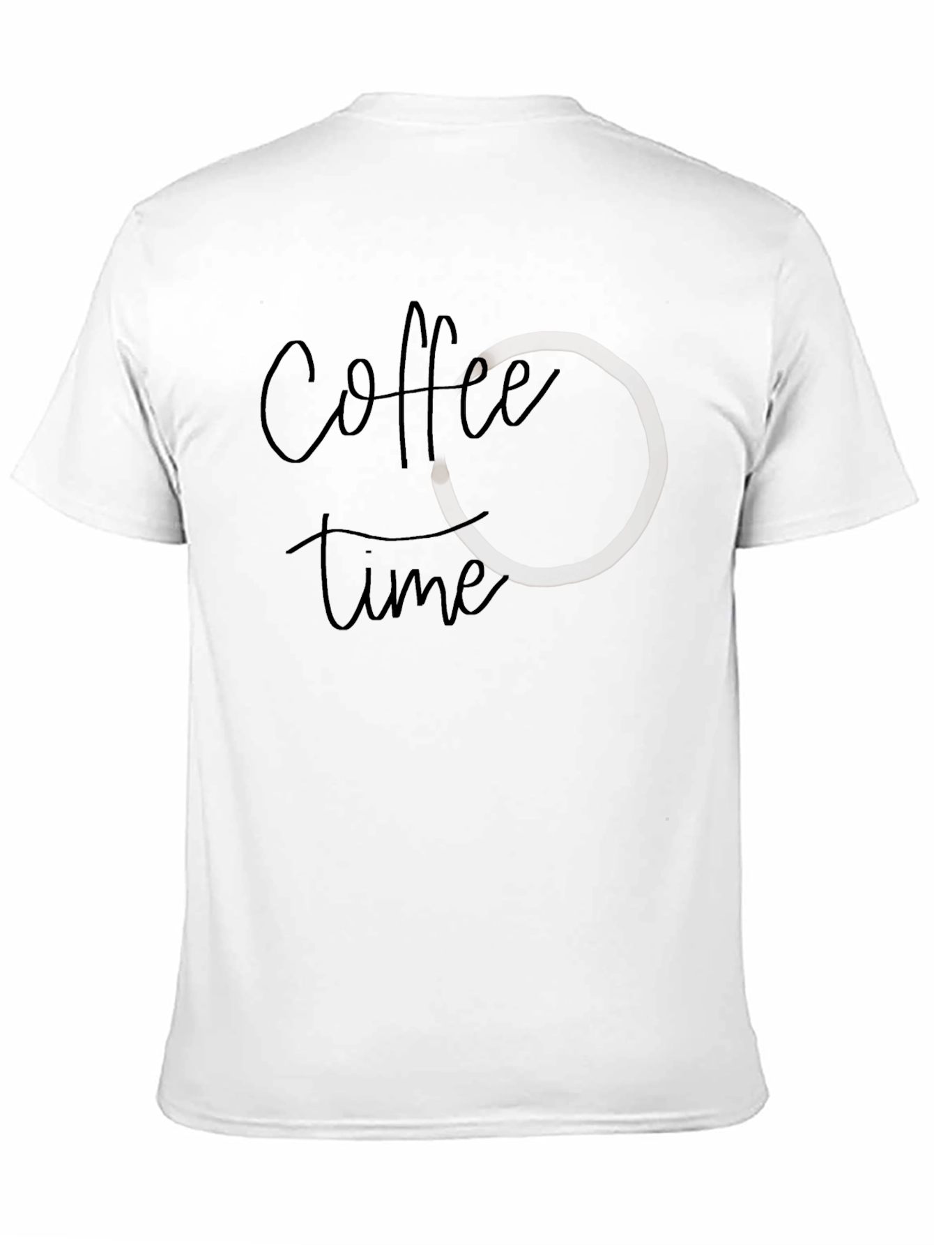 Coffee Time Black T-Shirt