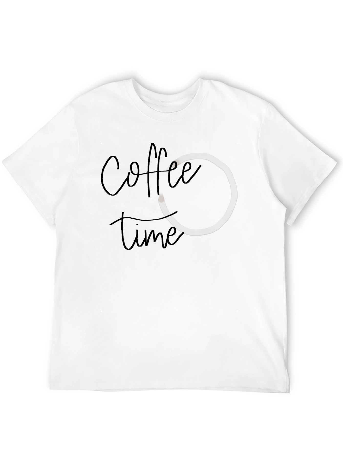 Coffee Time Black T-Shirt