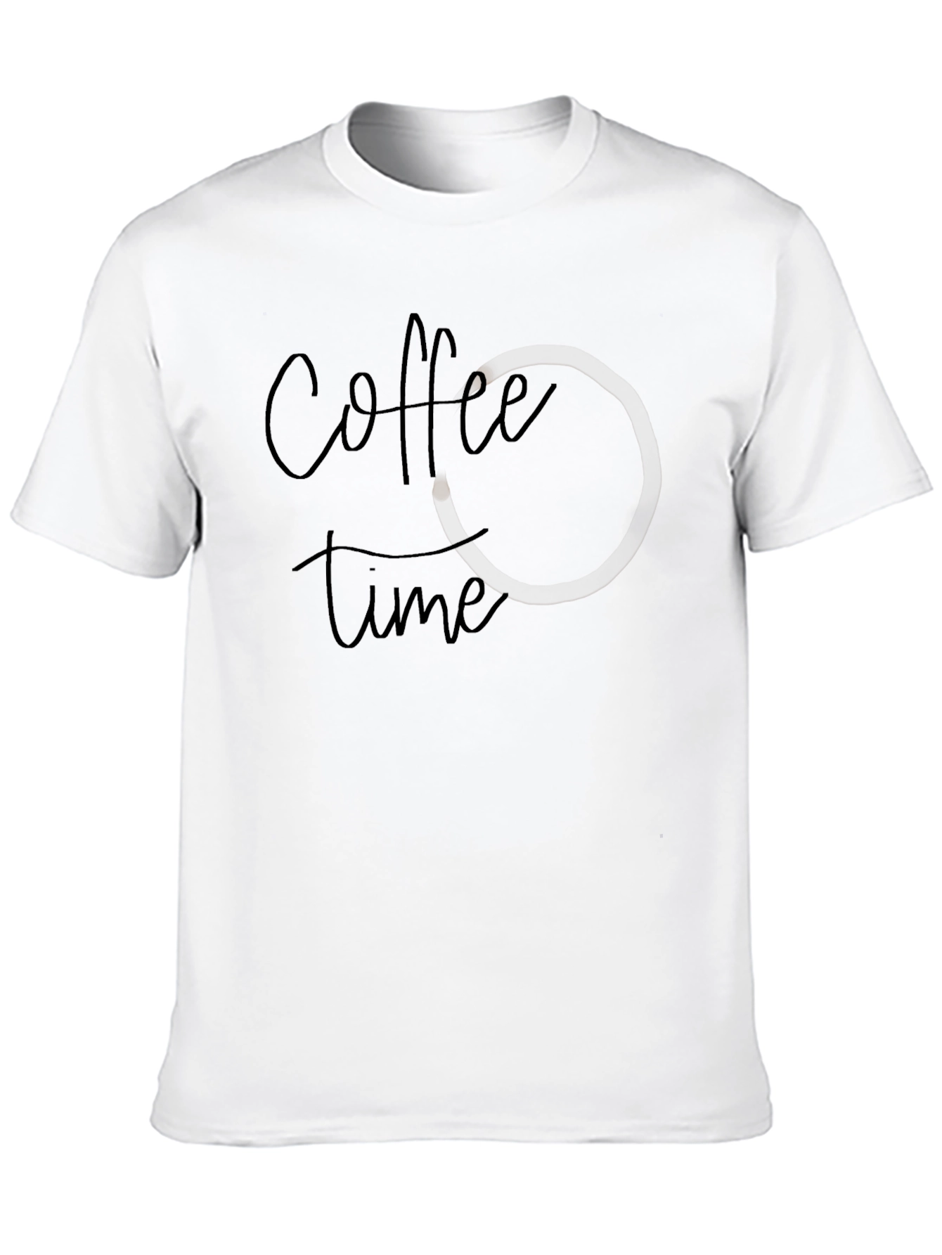 Coffee Time Black T-Shirt