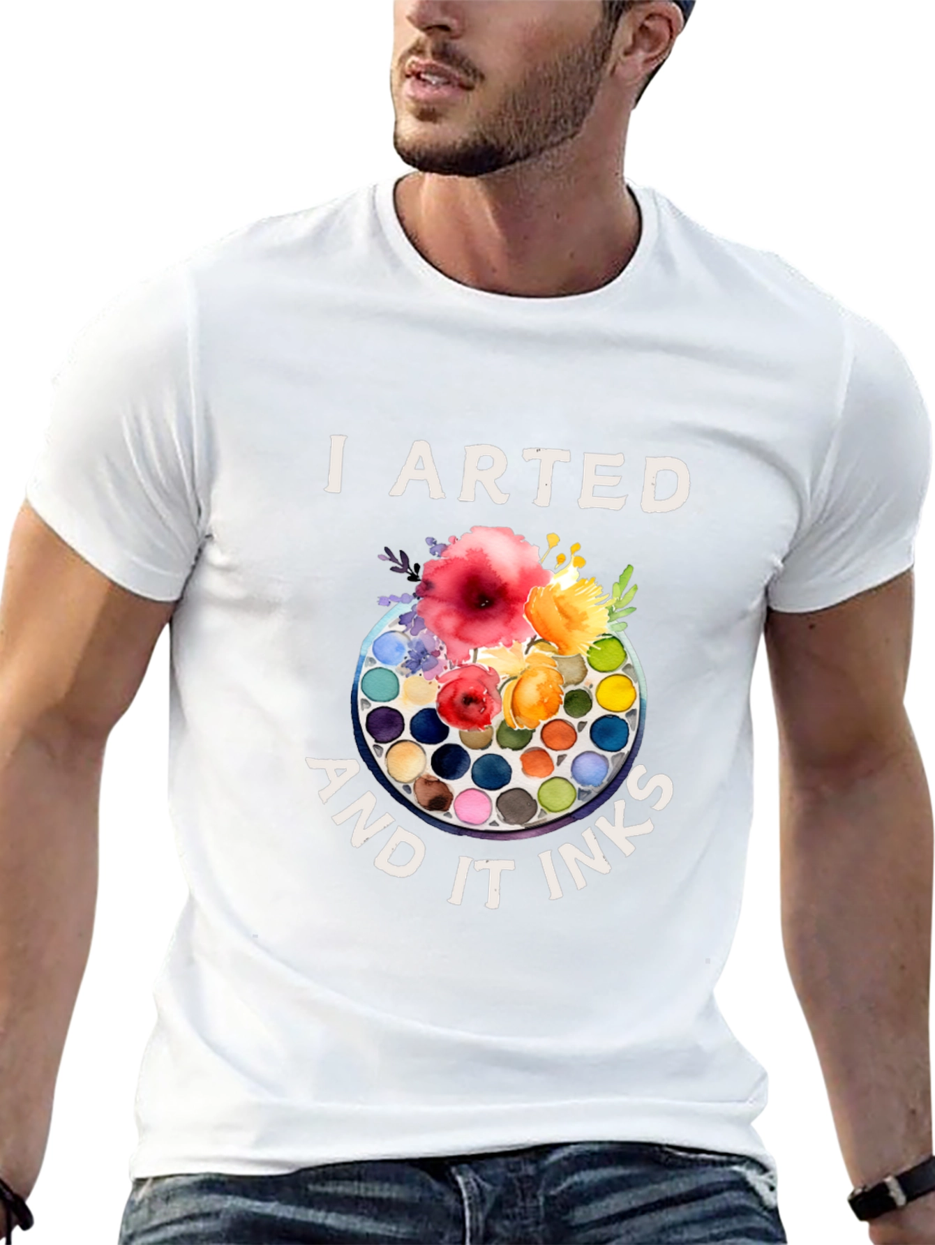 Arted and Inks Graphic T-Shirt