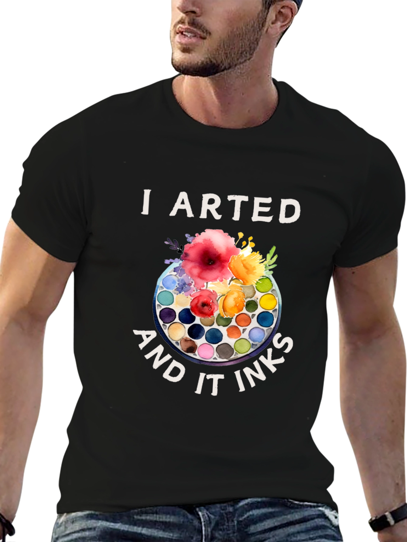 Arted and Inks Graphic T-Shirt