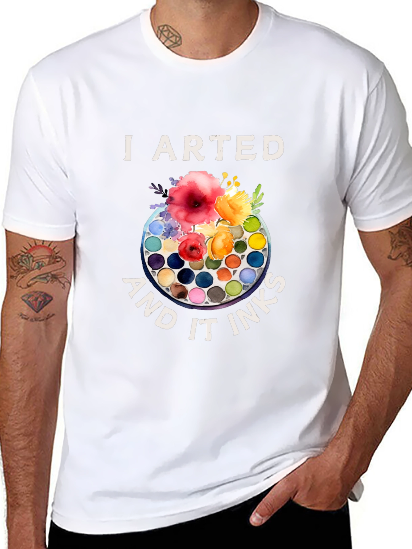 Arted and Inks Graphic T-Shirt