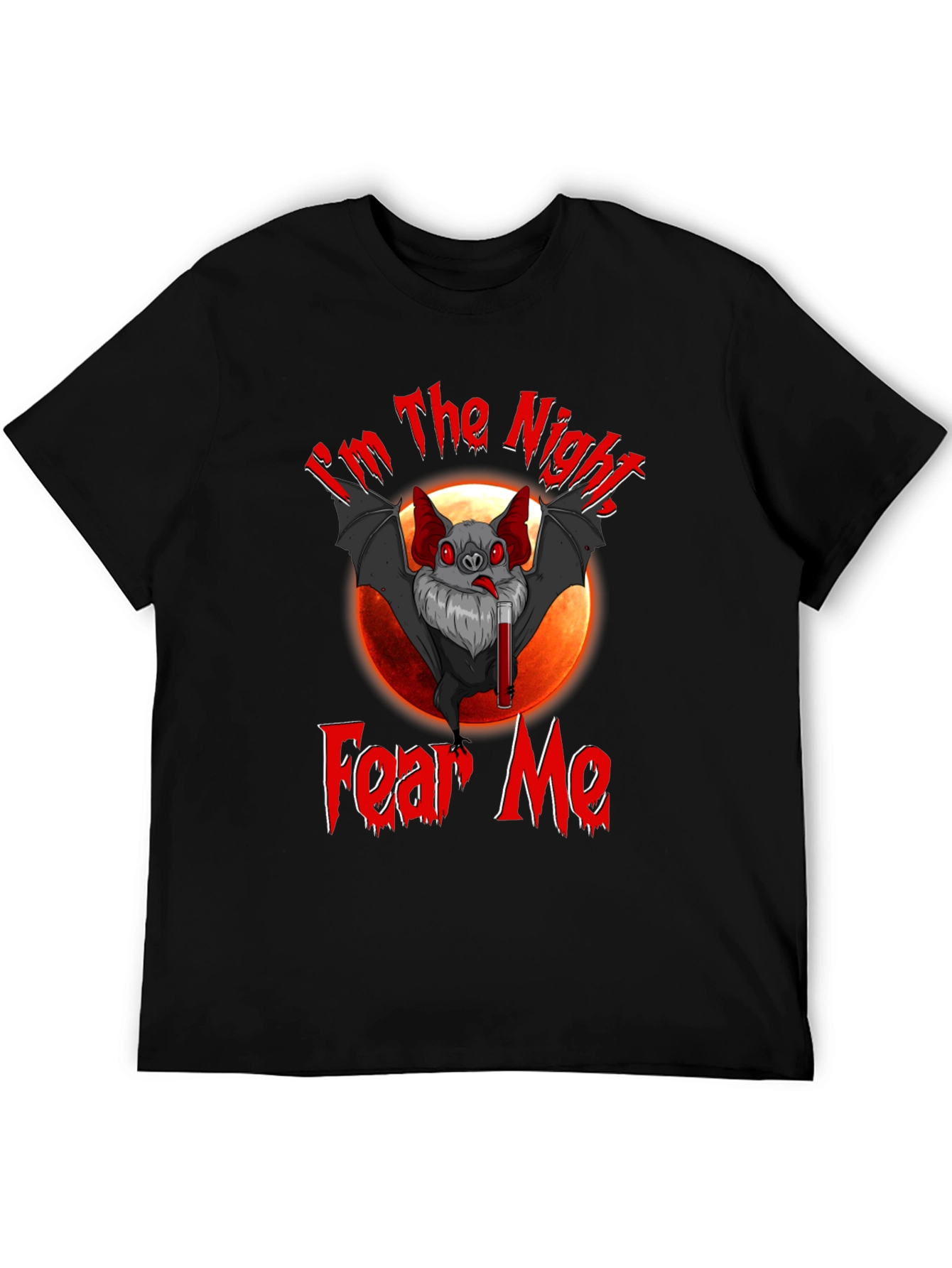 Im The Night Fear Me Bat Graphic T-Shirt