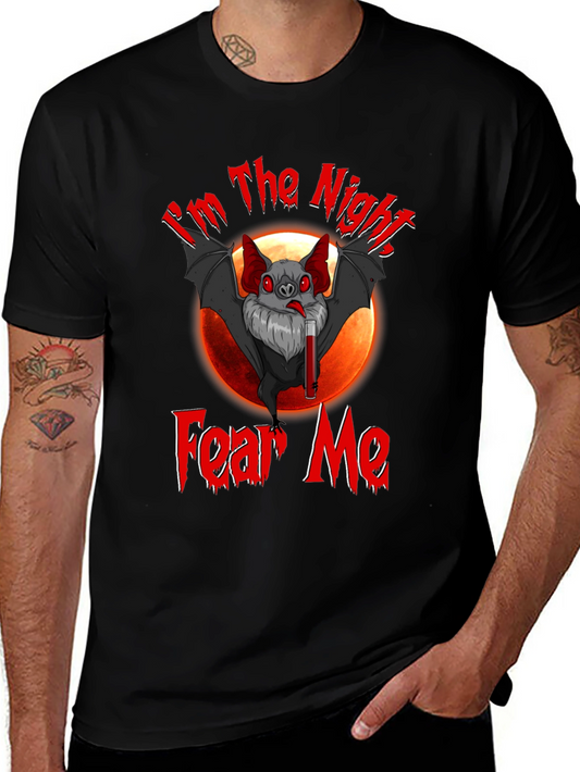 Im The Night Fear Me Bat Graphic T-Shirt