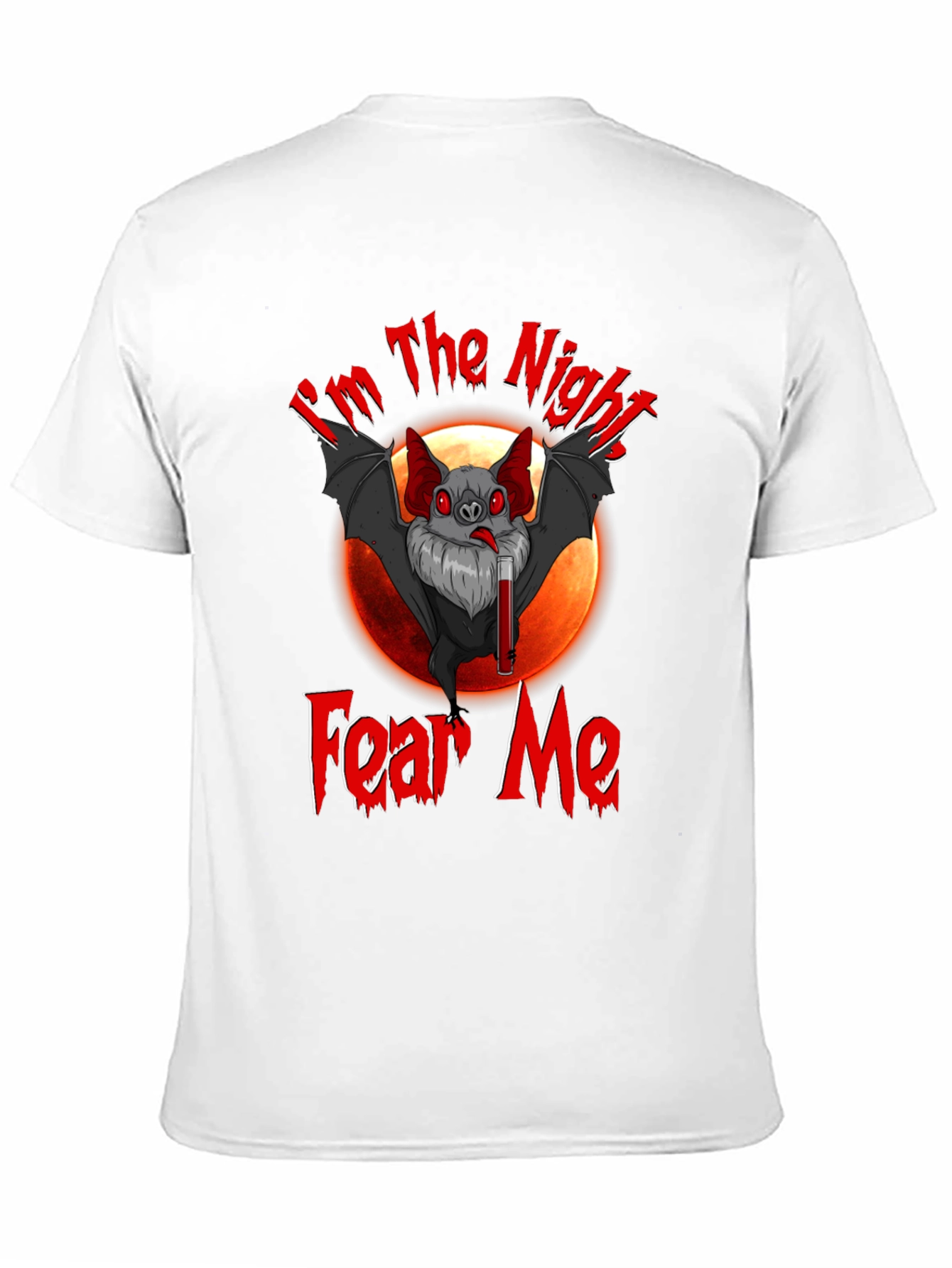 Im The Night Fear Me Bat Graphic T-Shirt
