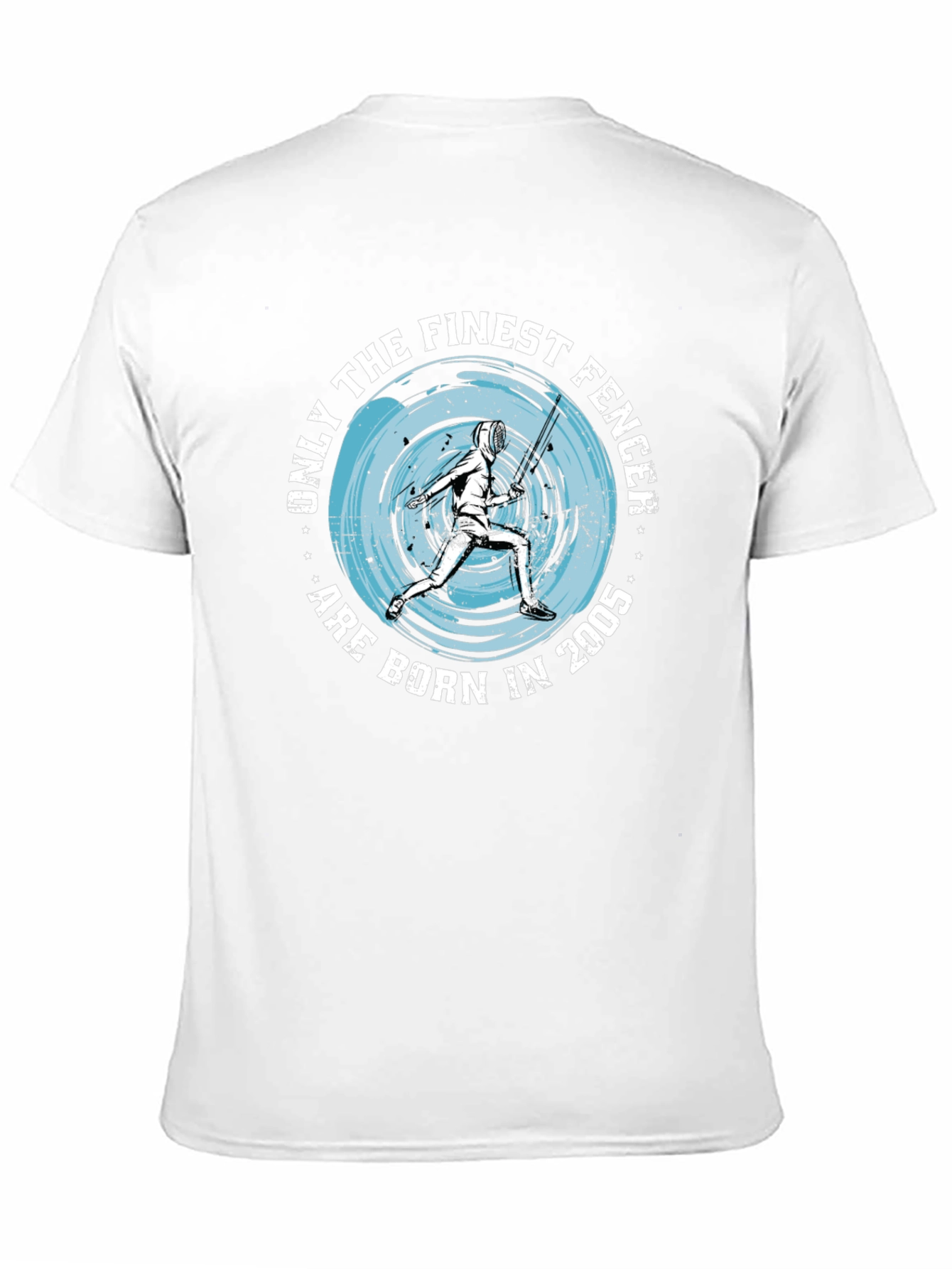 Finest Fencer Born in 2005 Black T-Shirt