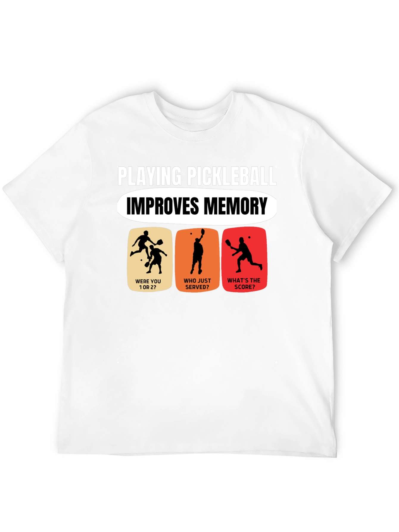 Pickleball Memory T-Shirt - Funny Sport Tee