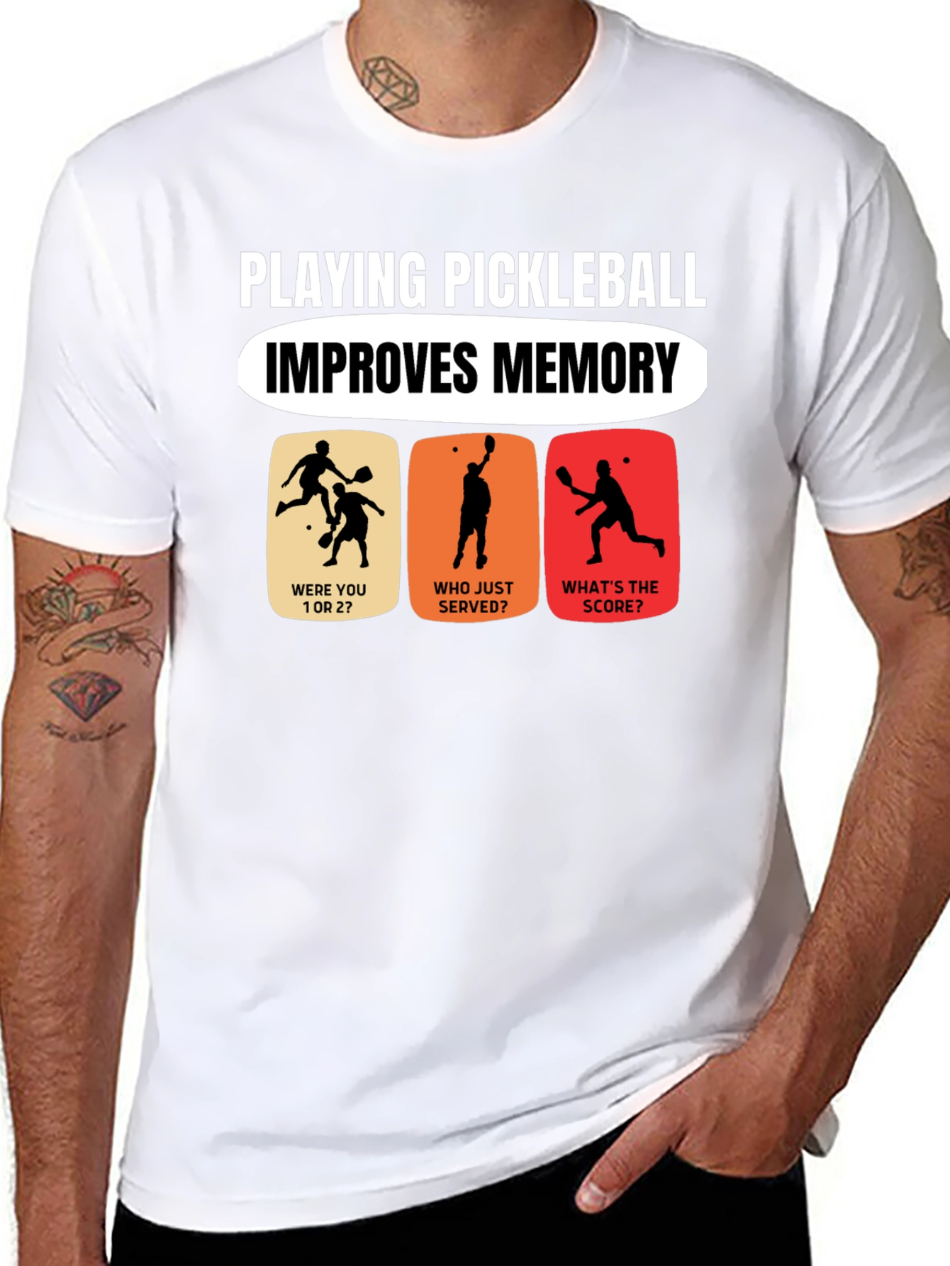 Pickleball Memory T-Shirt - Funny Sport Tee