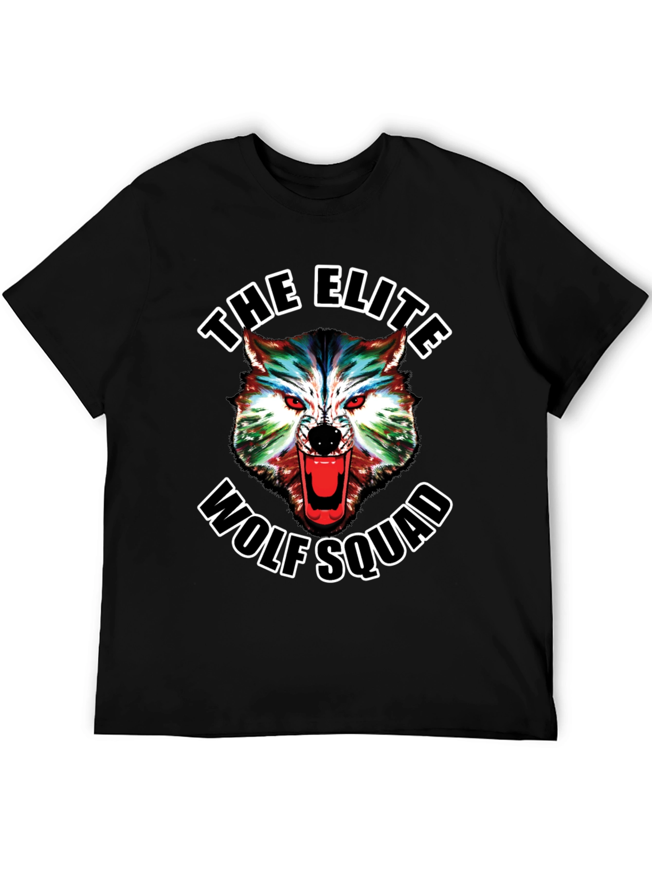 Elite Wolf Squad Graphic Tee