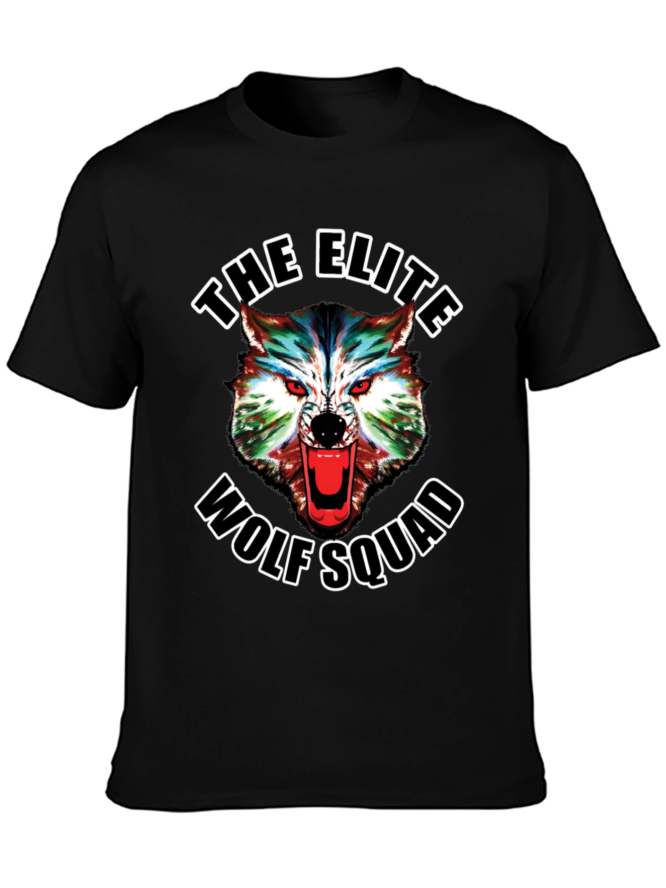 Elite Wolf Squad Graphic Tee