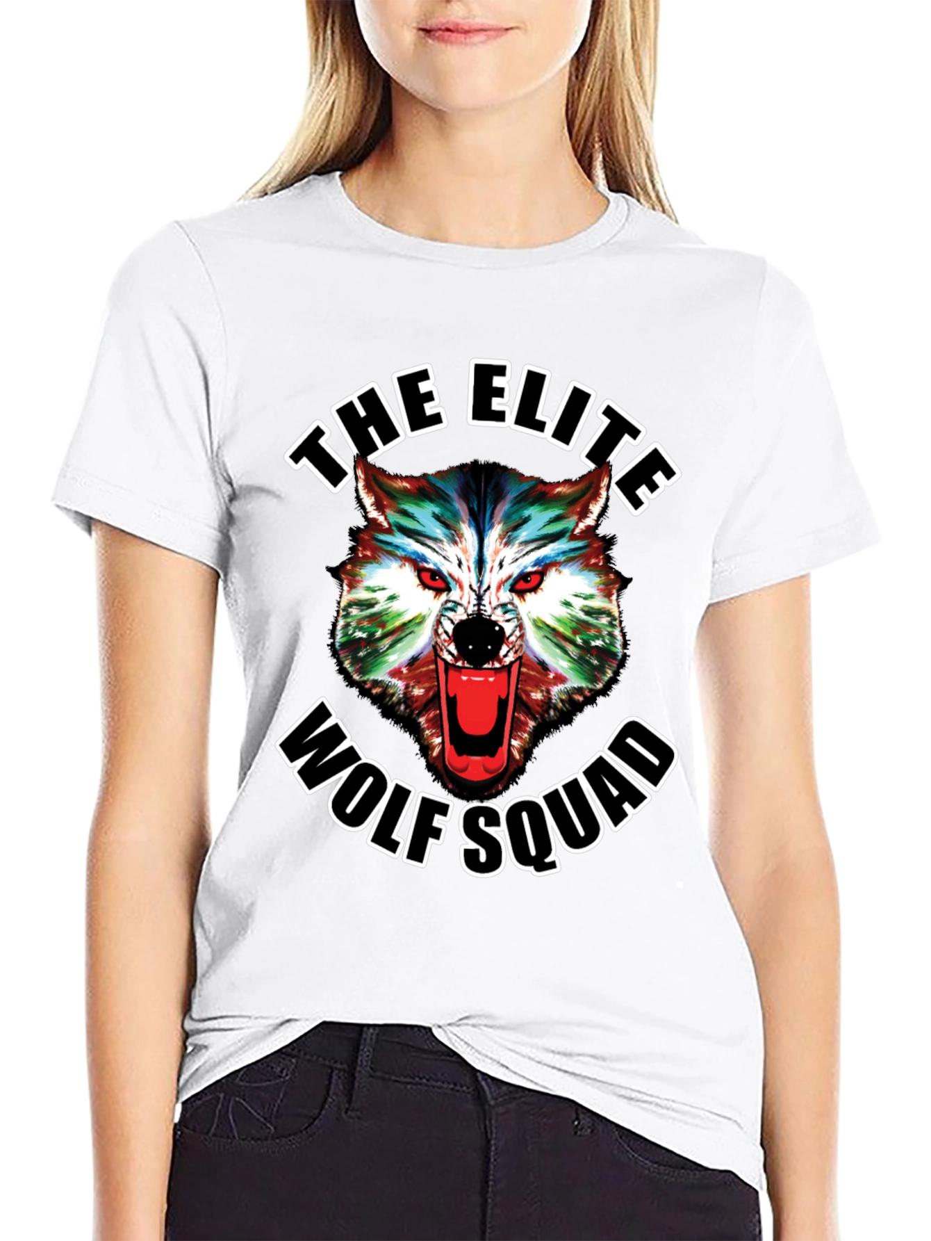 Elite Wolf Squad Graphic Tee