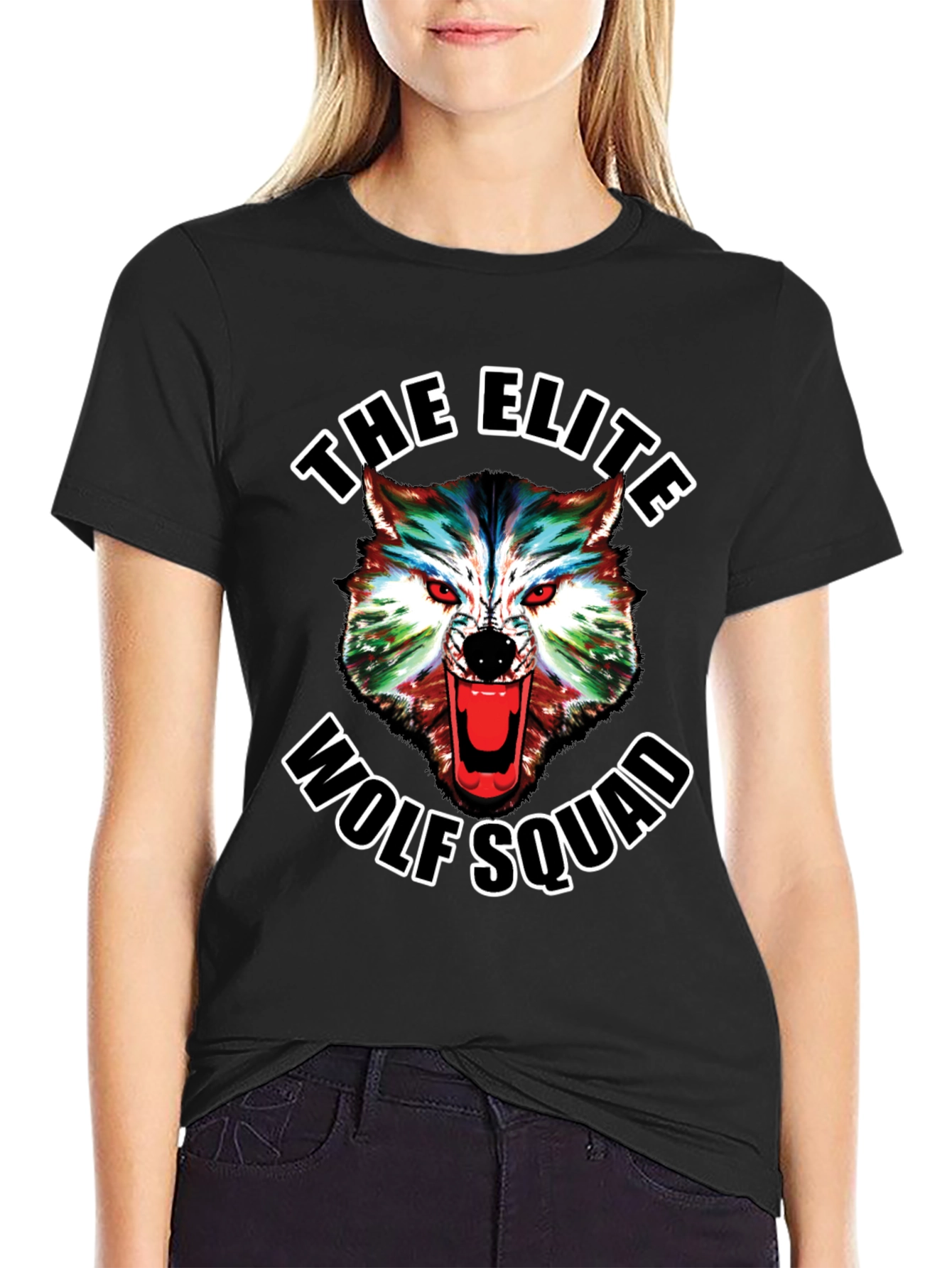 Elite Wolf Squad Graphic Tee