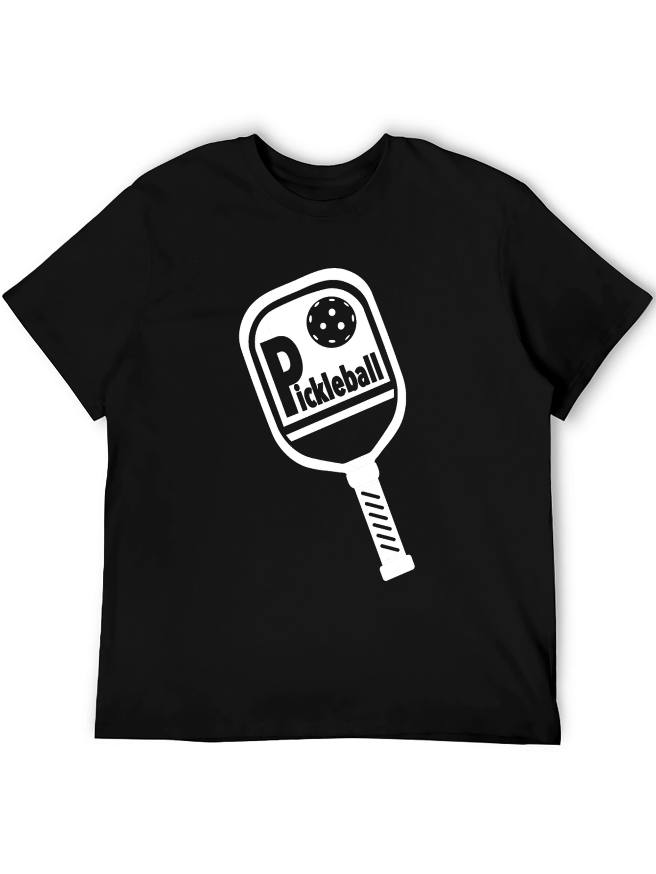 Pickleball Paddle Graphic Tee - Sporty Casual Wear