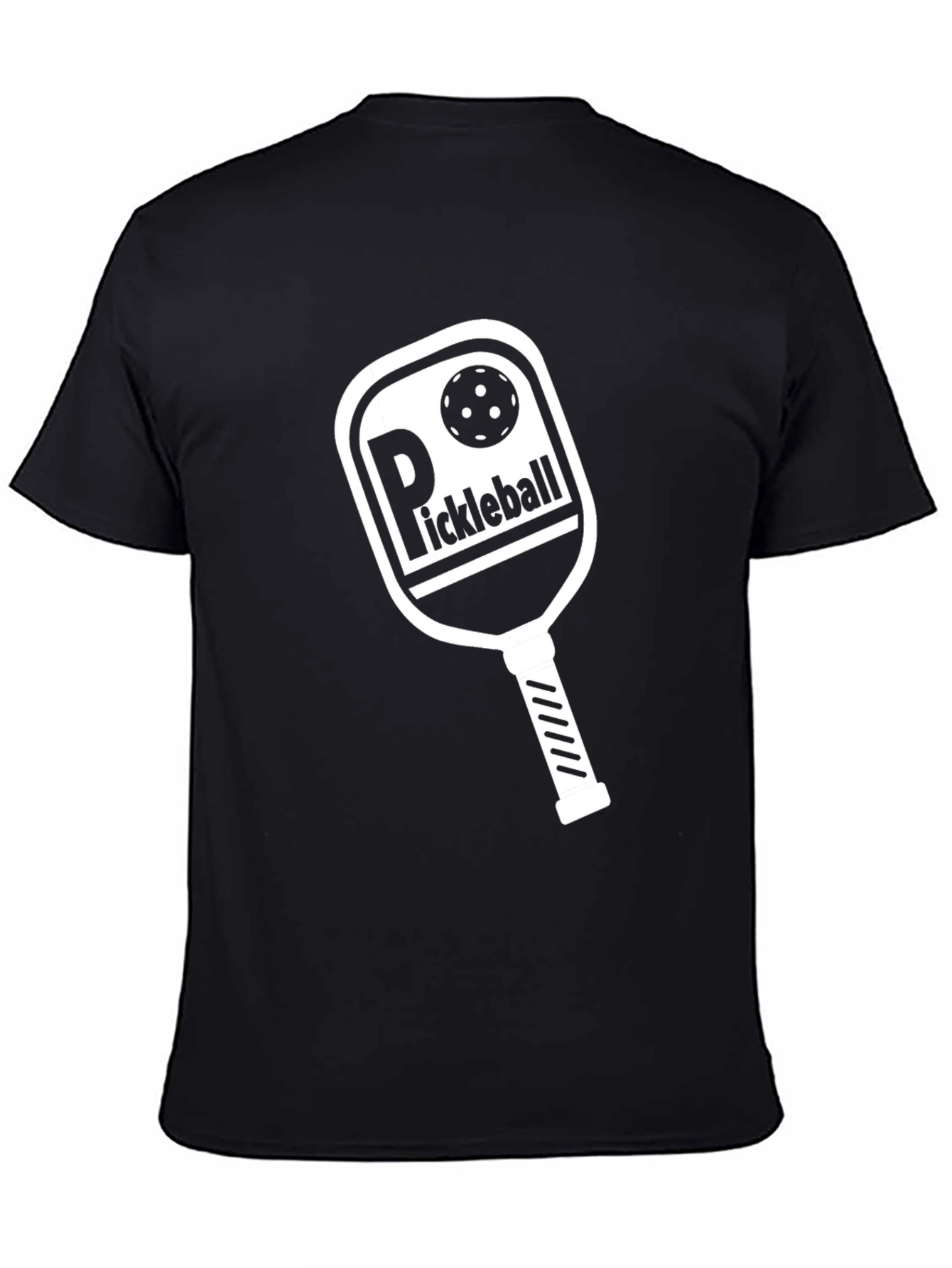 Pickleball Paddle Graphic Tee - Sporty Casual Wear