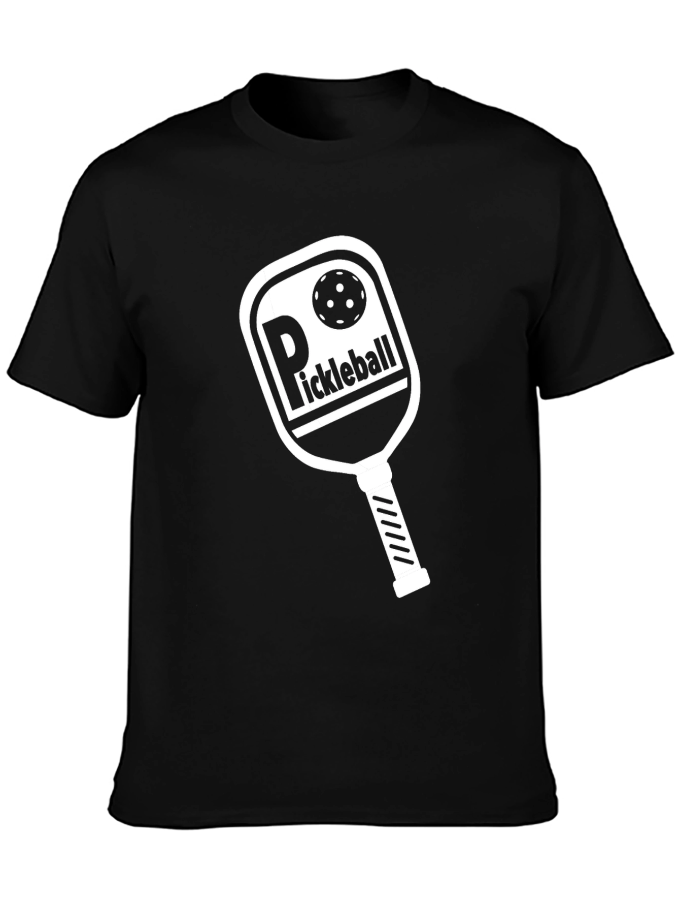 Pickleball Paddle Graphic Tee - Sporty Casual Wear