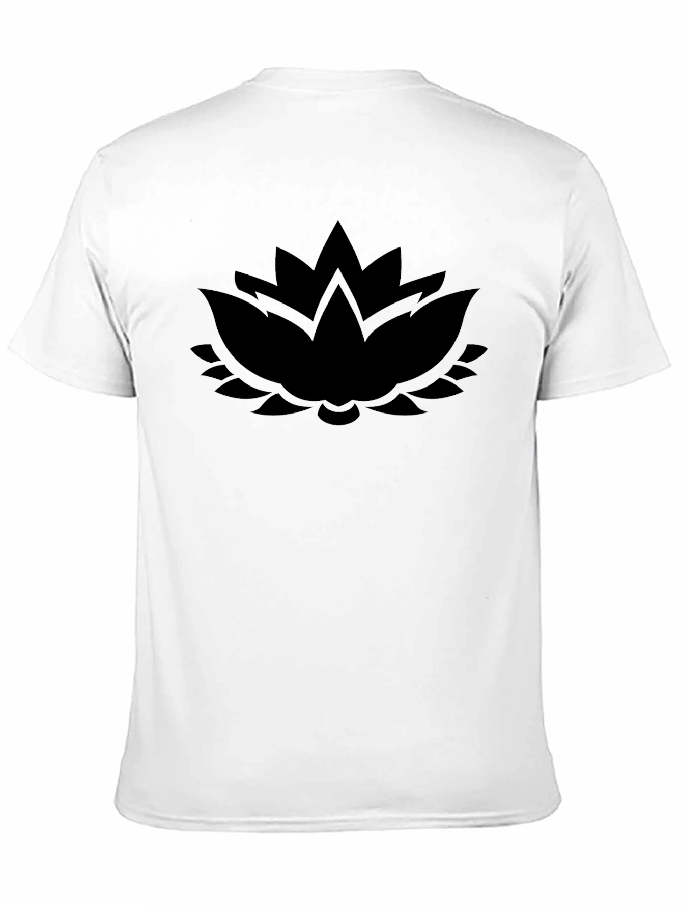 Lotus Flower Graphic Mens T-Shirt