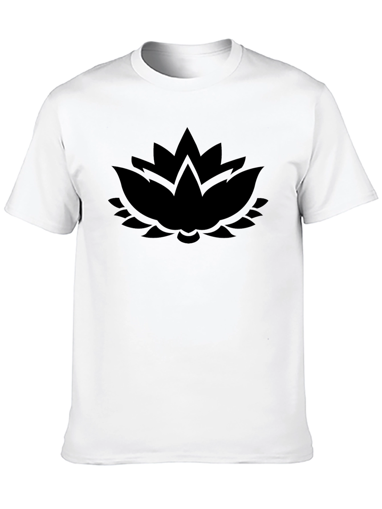 Lotus Flower Graphic Mens T-Shirt