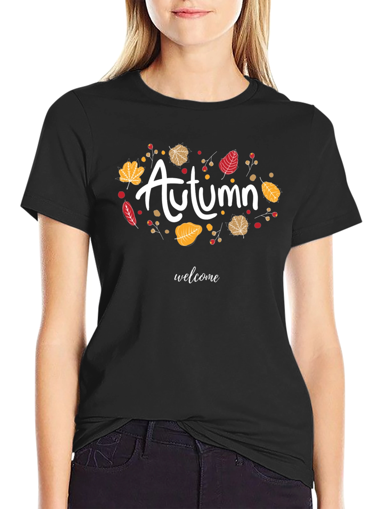 Autumn Welcome Graphic T-Shirt