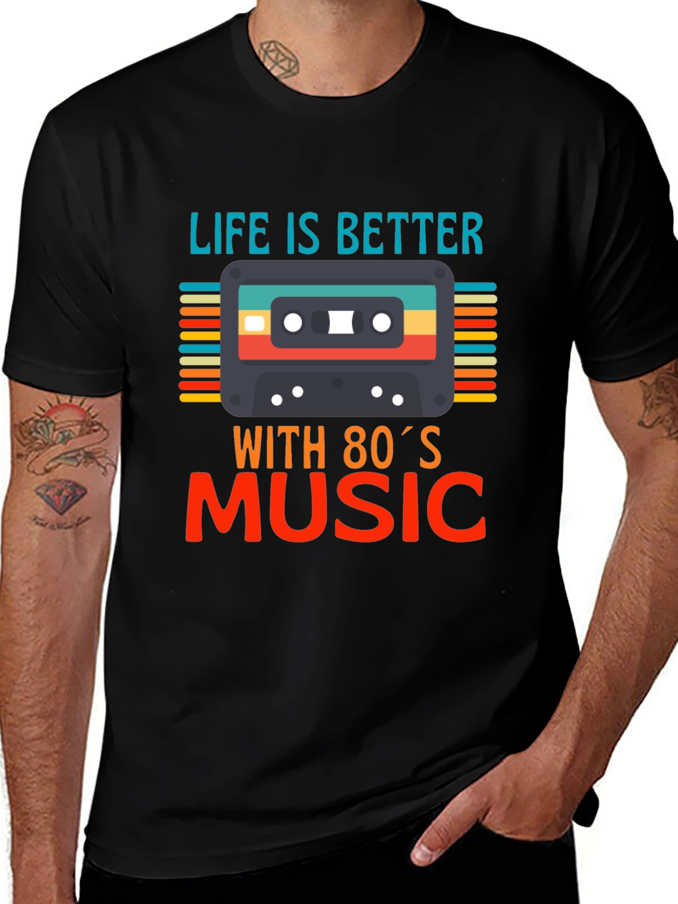 Life is Better with 80s Music T-Shirt
