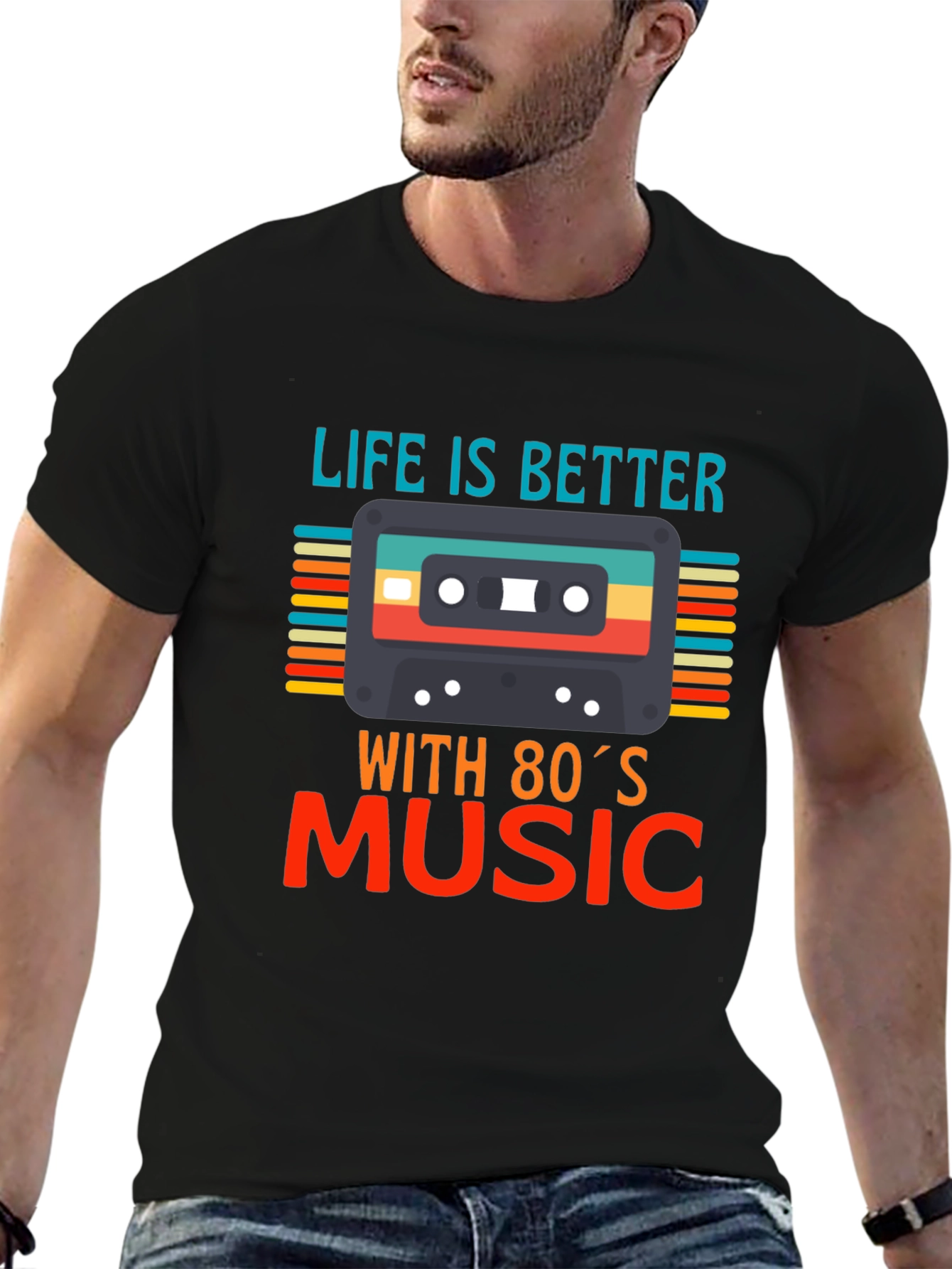 Life is Better with 80s Music T-Shirt