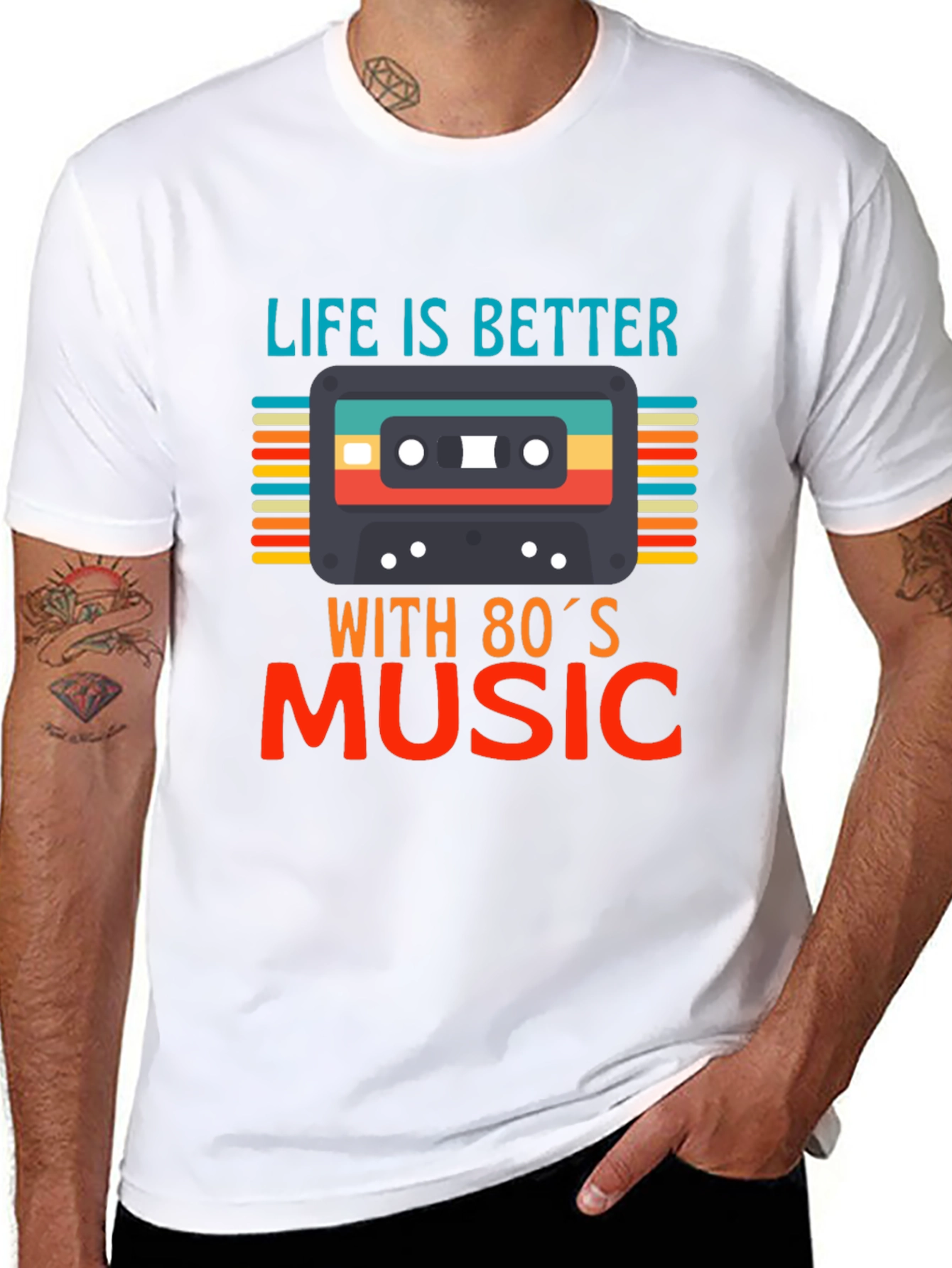 Life is Better with 80s Music T-Shirt