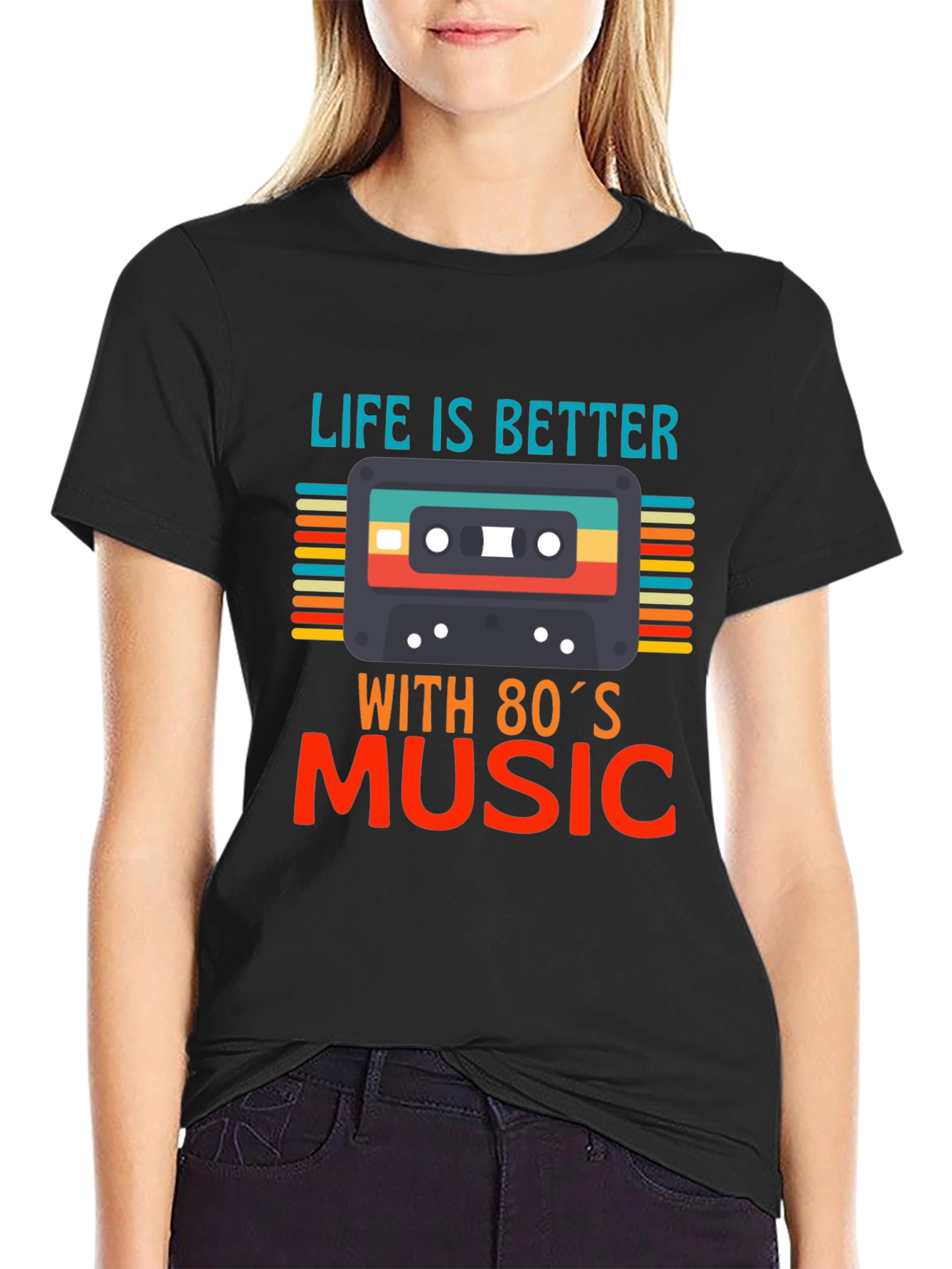 Life is Better with 80s Music T-Shirt