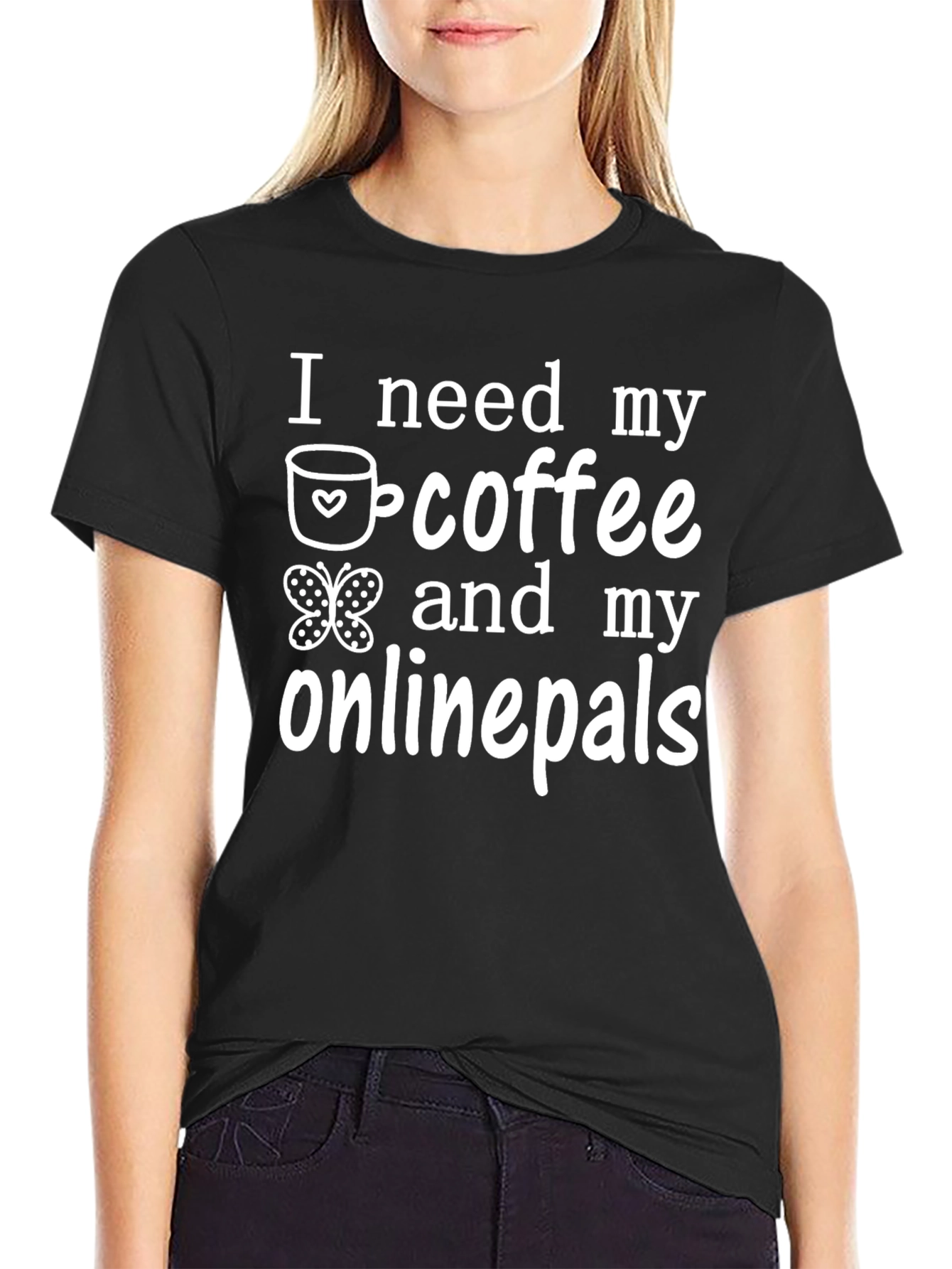 Coffee and Onlinepals T-Shirt